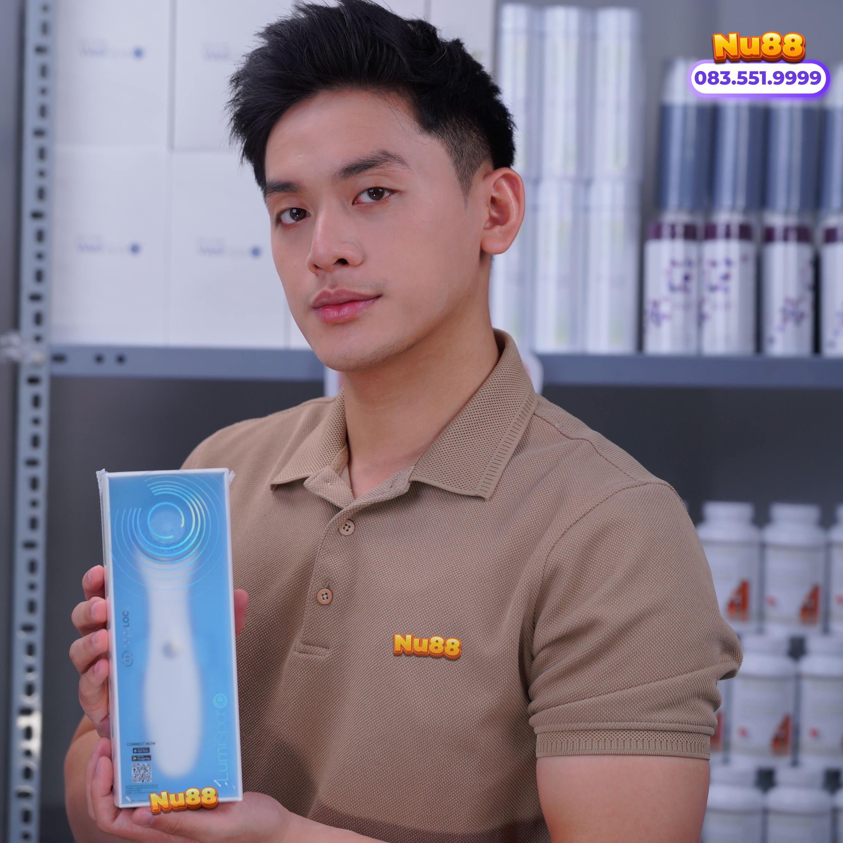 Bộ sản phẩm hỗ trợ rửa mặt và chăm sóc da chuyên sâu ageLOC LumiSpa iO_thumbnail_2