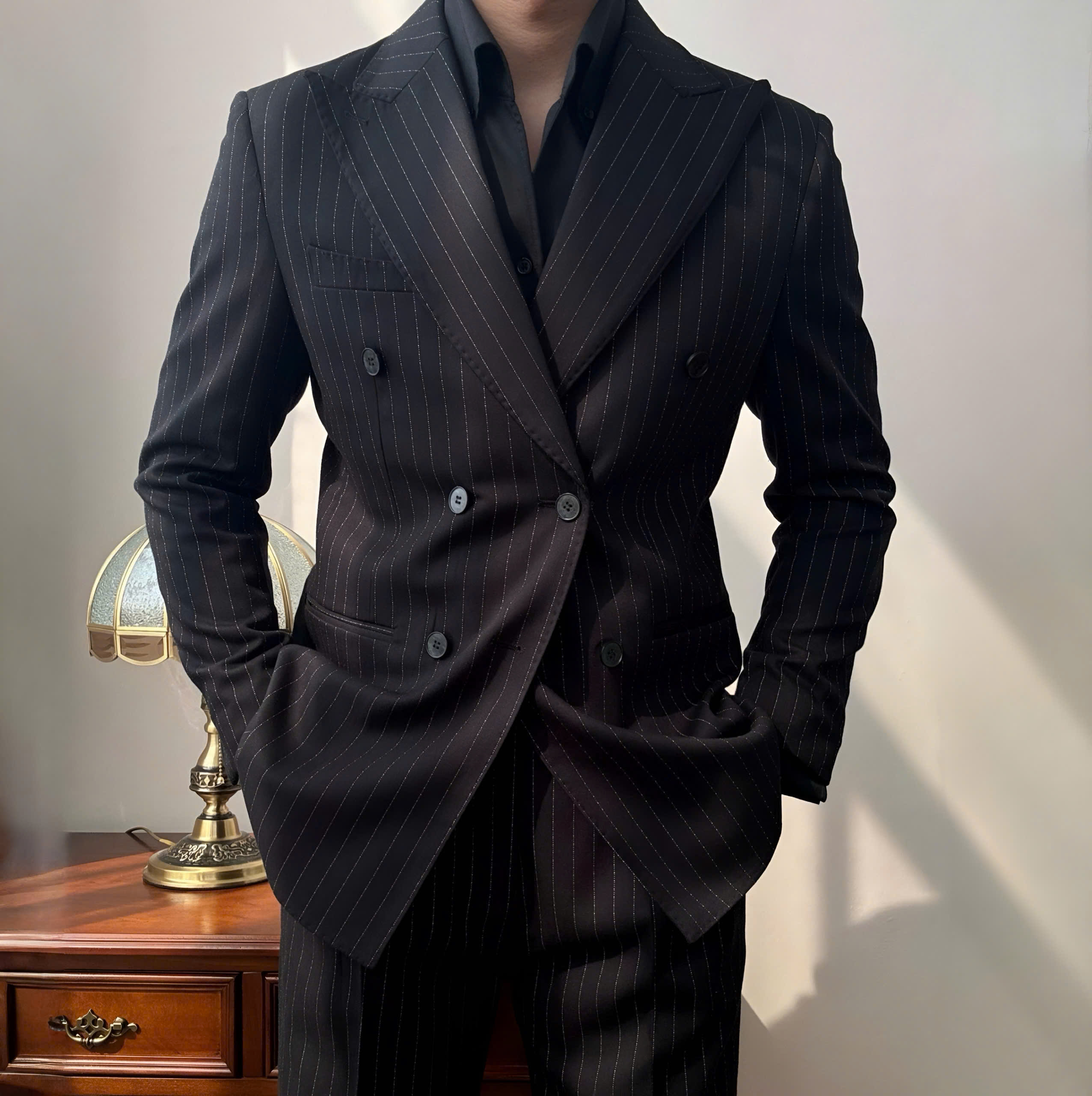 Mayfair Pinstripe Suit