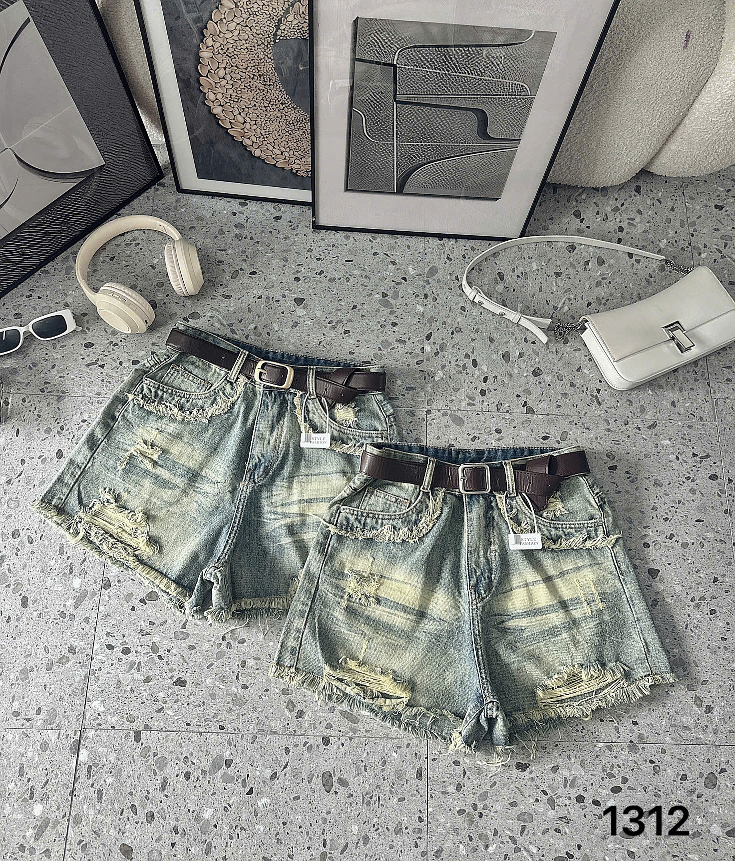 BIGSIZE NỮ- Quần short ngắn túi kiểu T-QSJ1312_thumbnail_7