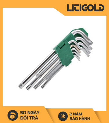  	[CAO CẤP] Bộ Lục Giác Đầu Bông 9 Cây T10-T50 – Litigold