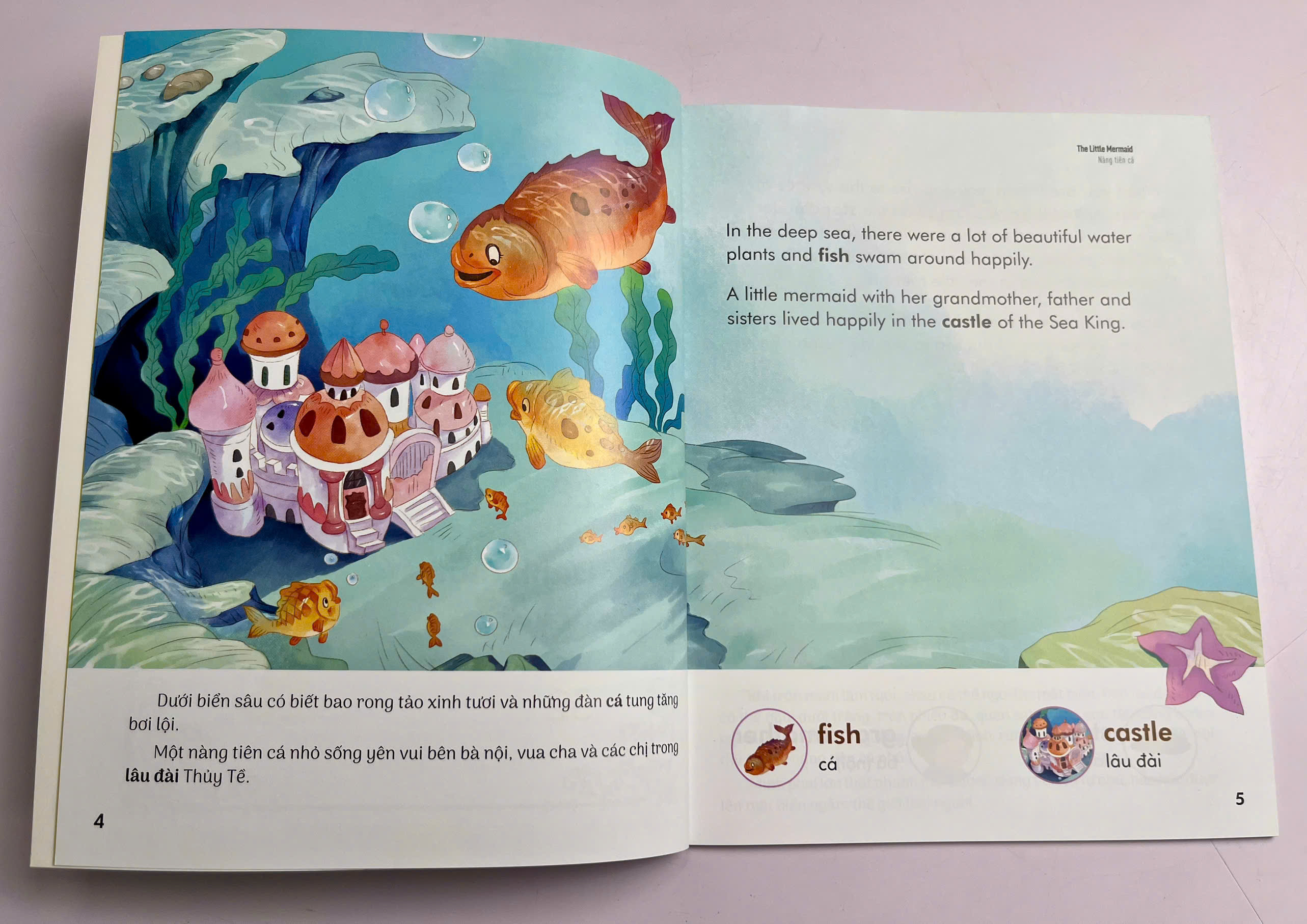 Combo Truyện cổ tích nổi tiếng - Song ngữ Việt - Anh (Bộ 6 quyển)_thumbnail_22