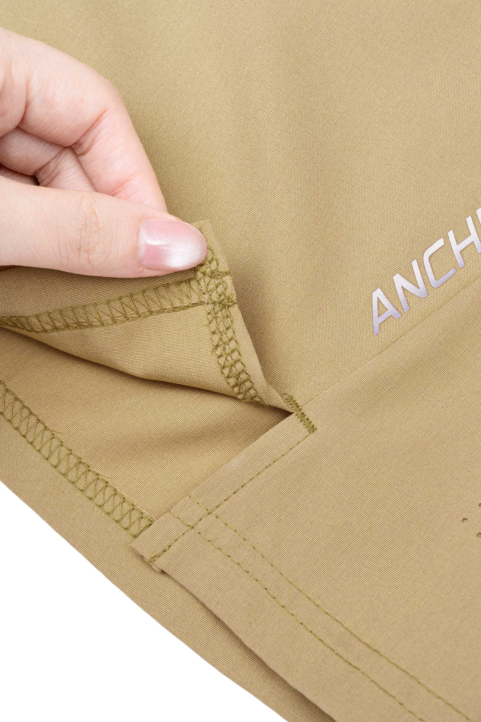 Quần Soọc Gió Thể Thao Laser Nam Trung Niên ANCHI Dáng Suông Dài Trên Gối Màu Ghi Nhạt_thumbnail_15