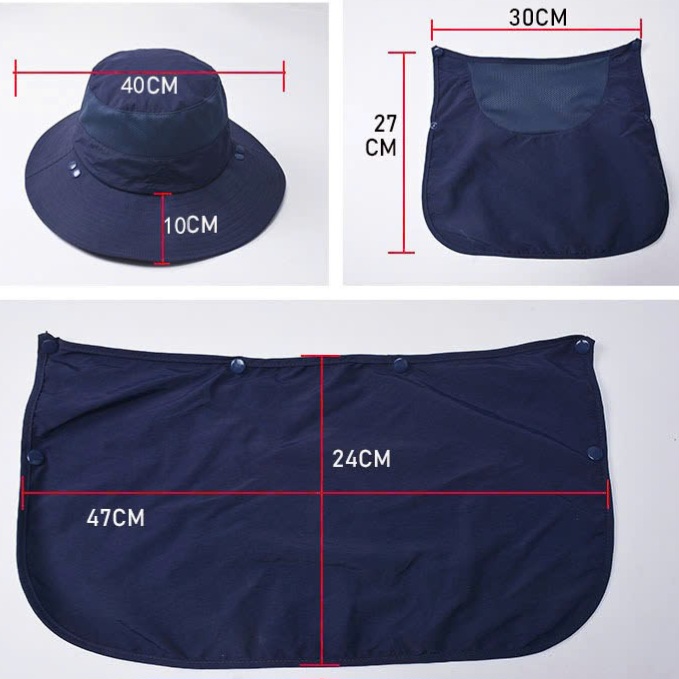 Mũ bucket GOLF Hàn Quốc có che gáy & che mặt dành cho nam & nữ HZ2511_thumbnail_14