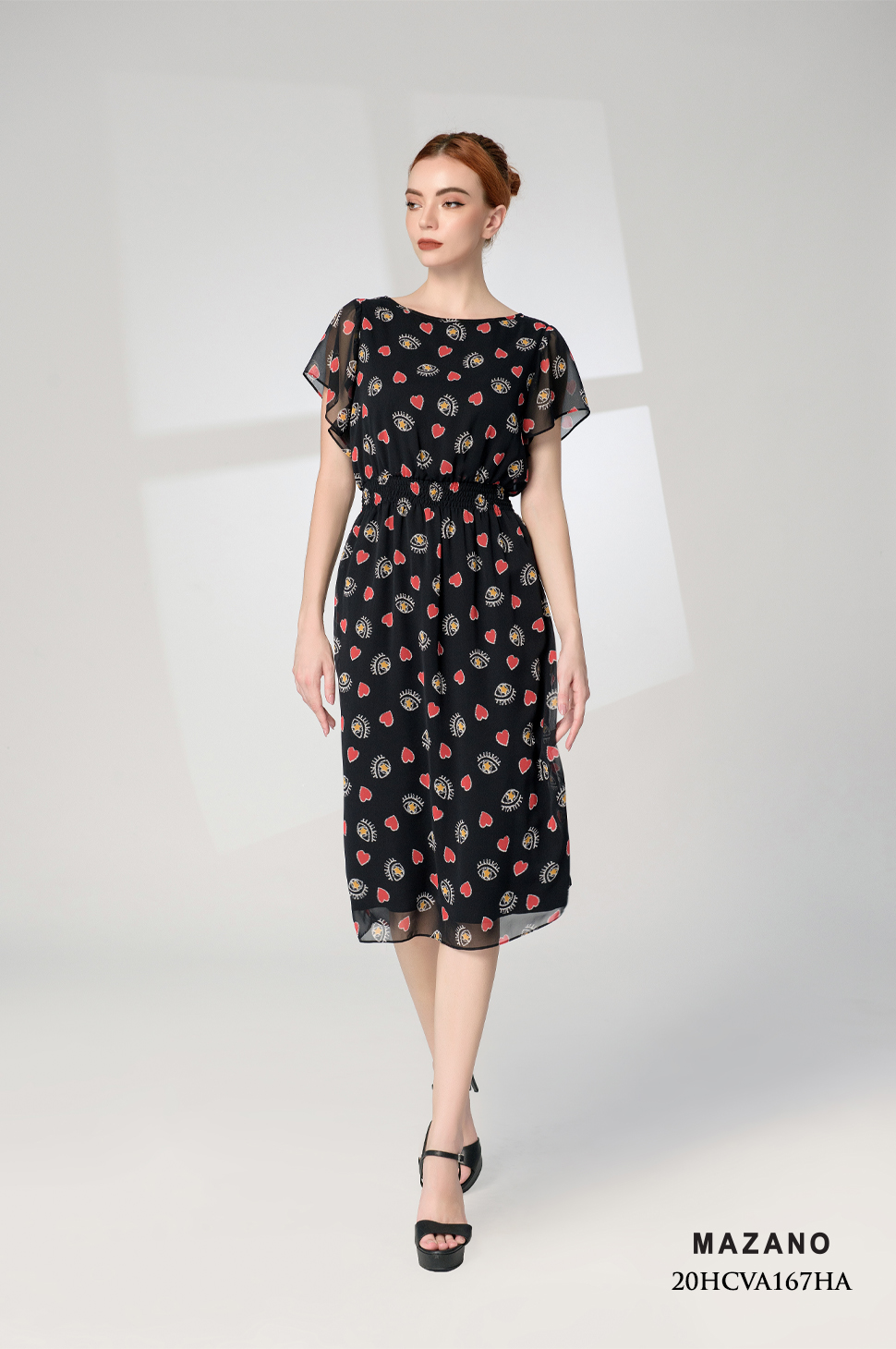 Đầm đen chun eo tay tiên_thumbnail_1