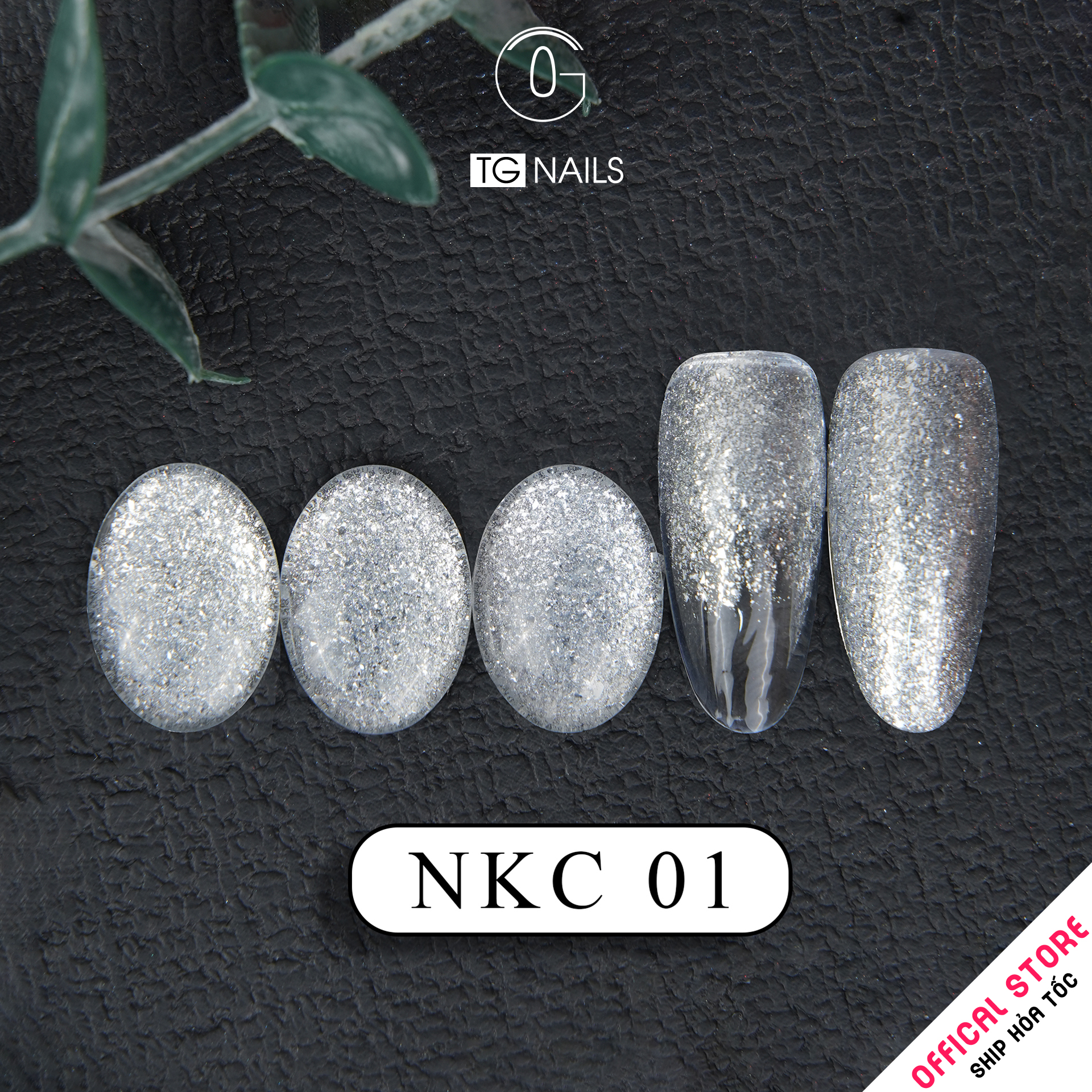 Sơn gel nhũ siêu sáng TG chai 15ml