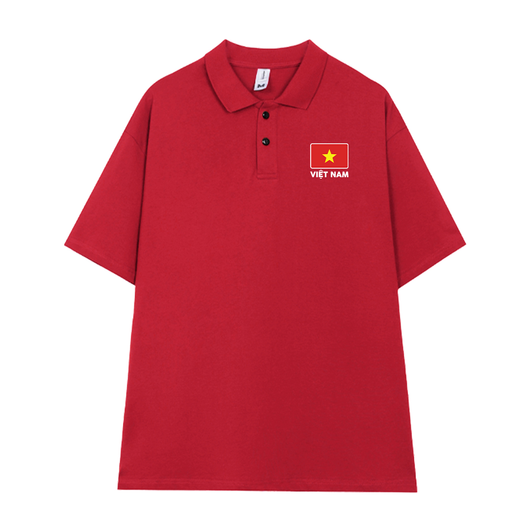 Áo polo nữ form rộng Việt Nam tôi yêu 2114 Miucho vải cotton 4c thoáng mát in mix_thumbnail_10