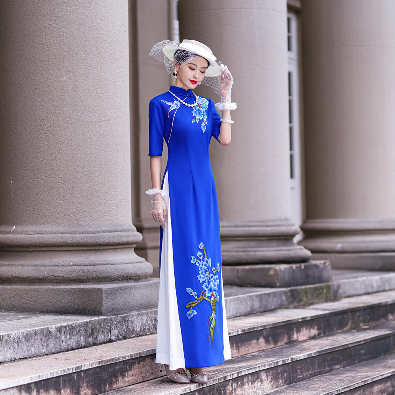 [MS000029] 🔥 Đẳng cấp quý phái với áo dài cải lương sang trọng_thumbnail_3