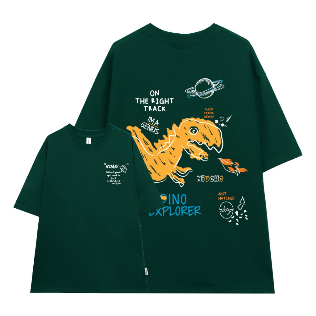 Áo thun nam form rộng ATD1137 Miucho Man tay ngắn áo phông cổ tròn in mix_thumbnail_11