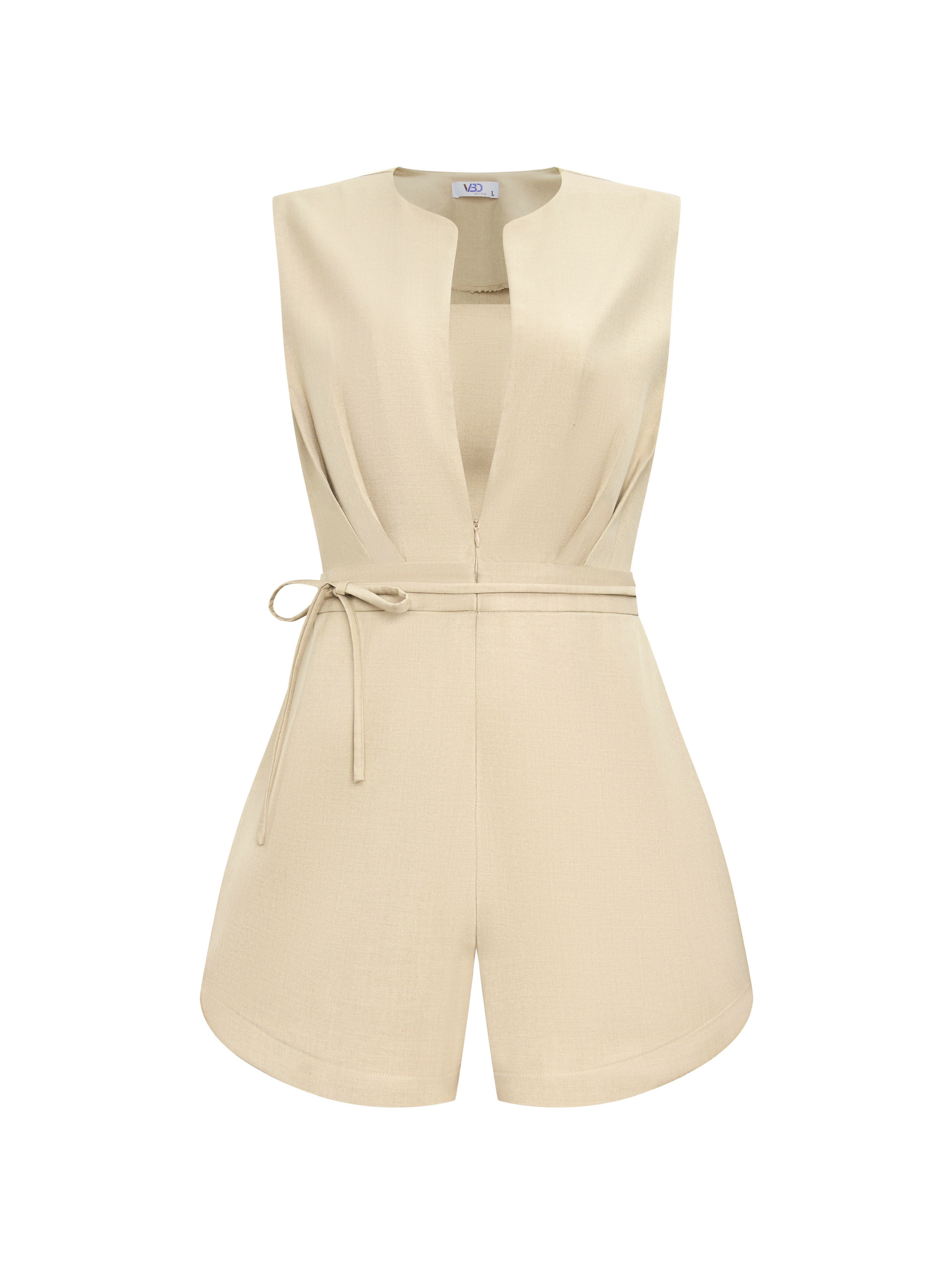 BIGSIZE- Jumsuit kiểu xếp ly V-JUM01