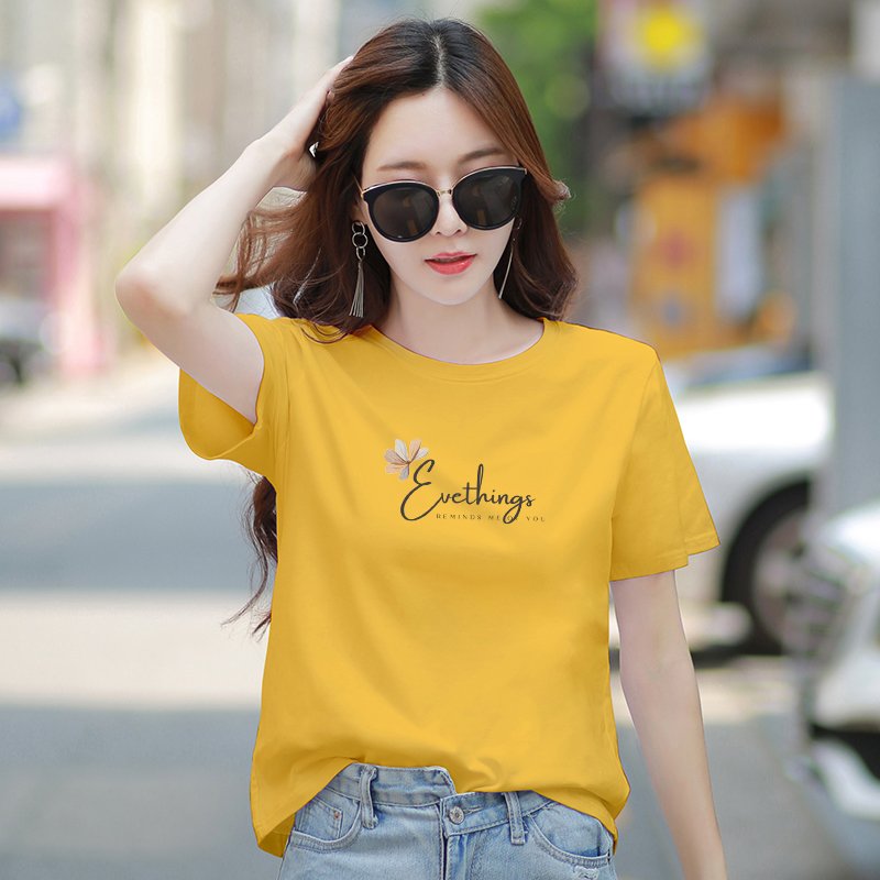 [Form Rộng] Áo thun nữ form rộng in chữ Evethings - Áo phông nữ Loza RT6655_thumbnail_2