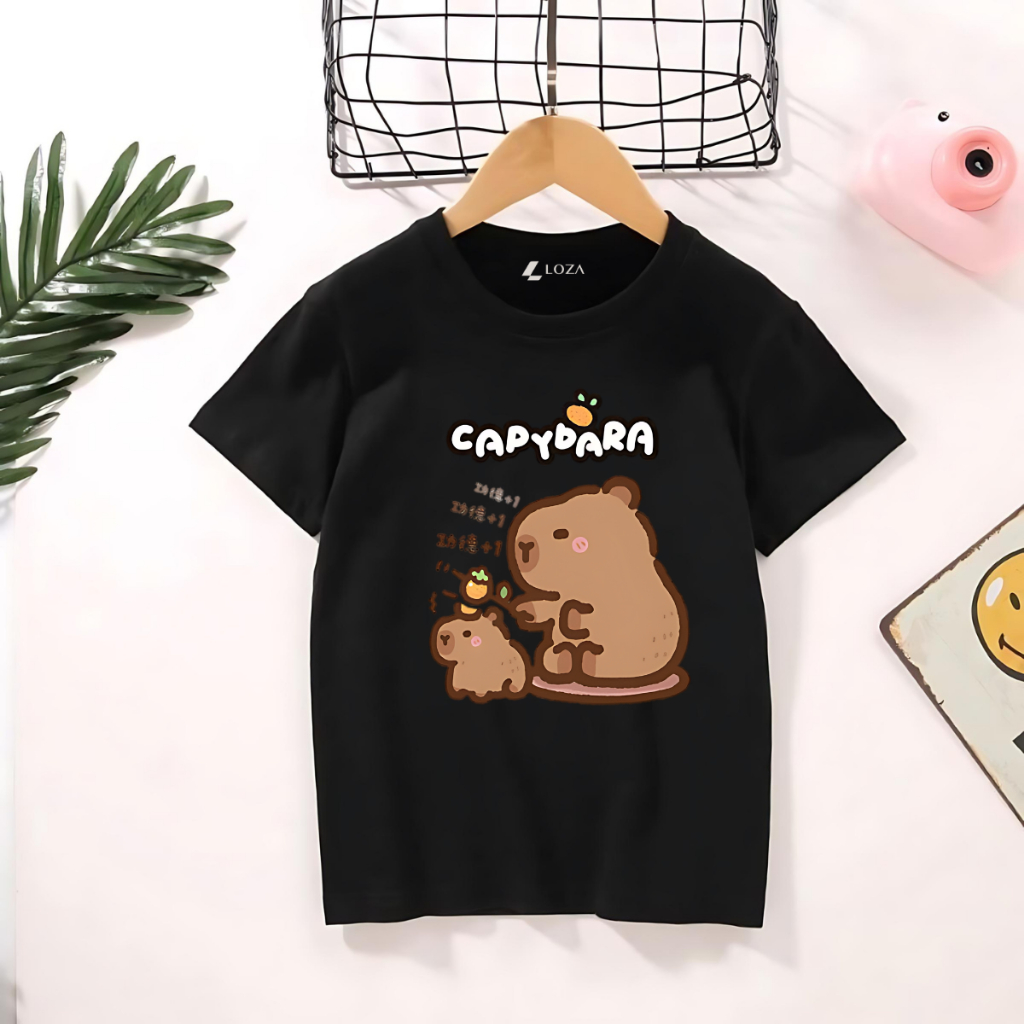 Áo phông cho bé in hình CapyBara nhiều mẫu - Loza Kids AT018_thumbnail_7