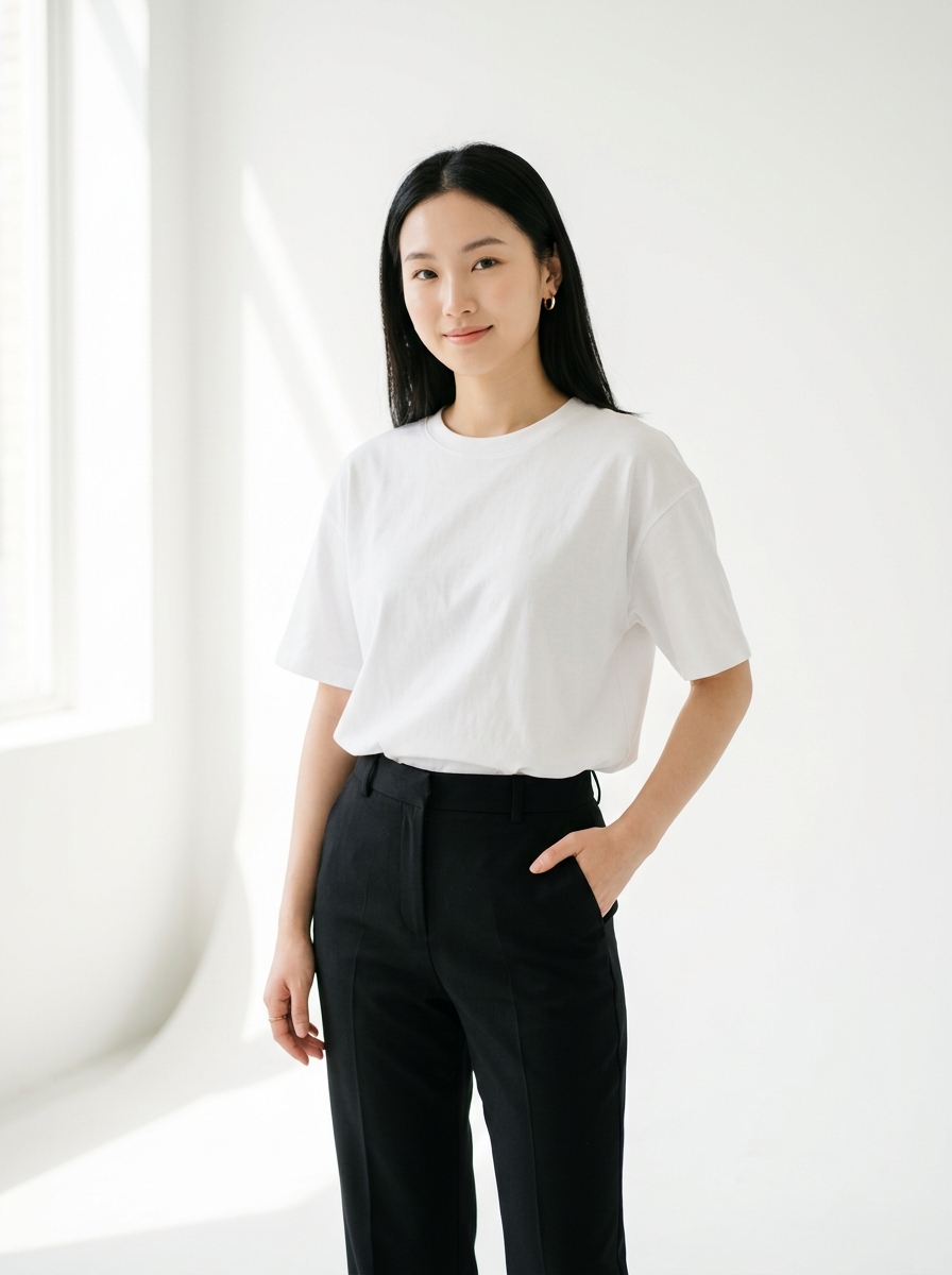 Áo thun trơn TRALI 401_thumbnail_3