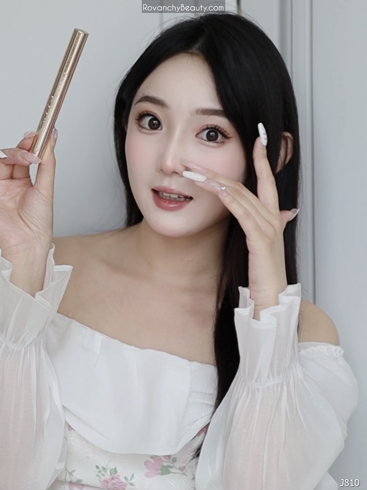 J810 Mascara Dài Mi, Chuốt Mi Cong Tự Nhiên, Không Lem, Không Trôi - Chống Thấm Nước Cao Cấp_thumbnail_15