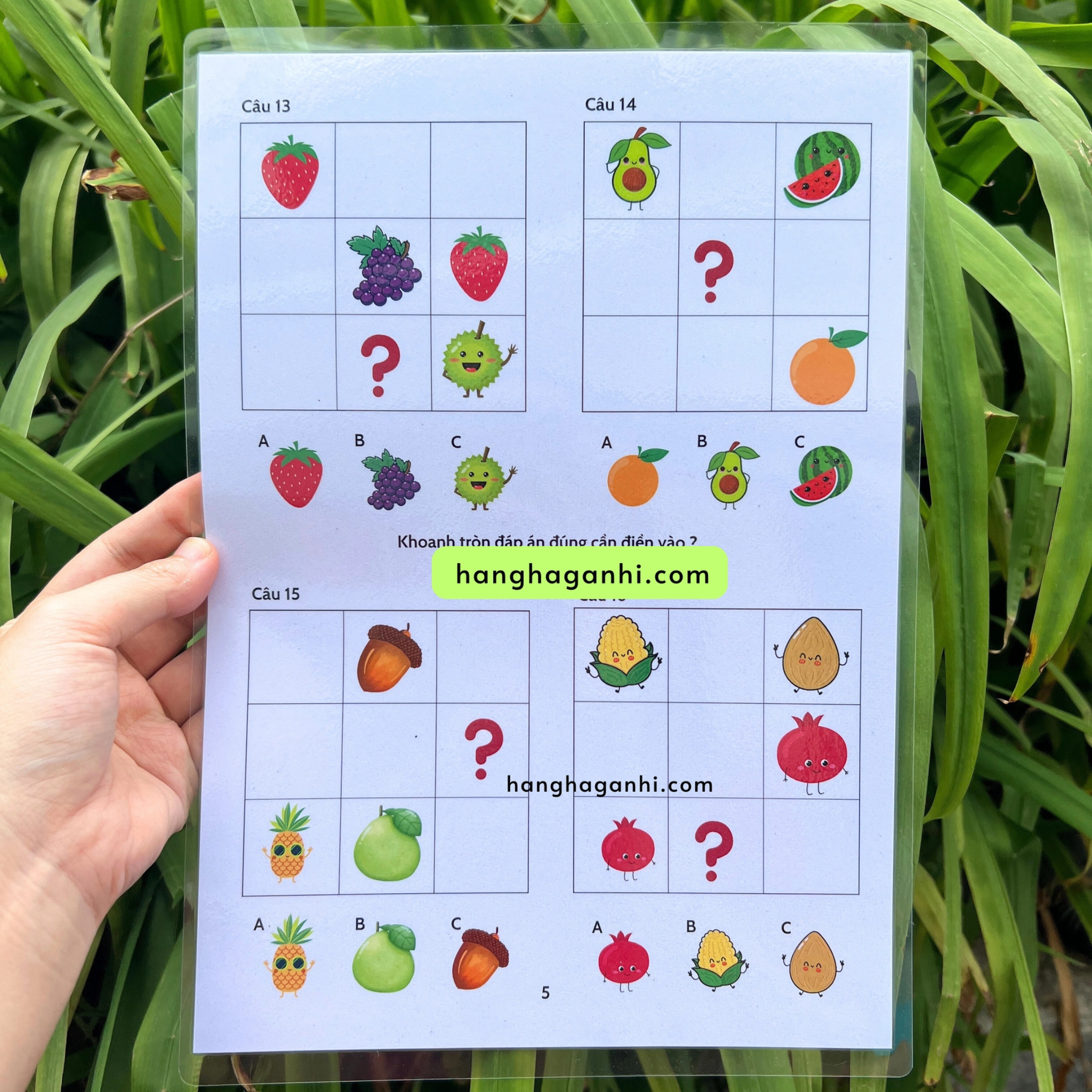 Học liệu Tư Duy sáng tạo Sudoku cho bé, bóc dán, viết xóa được_thumbnail_2