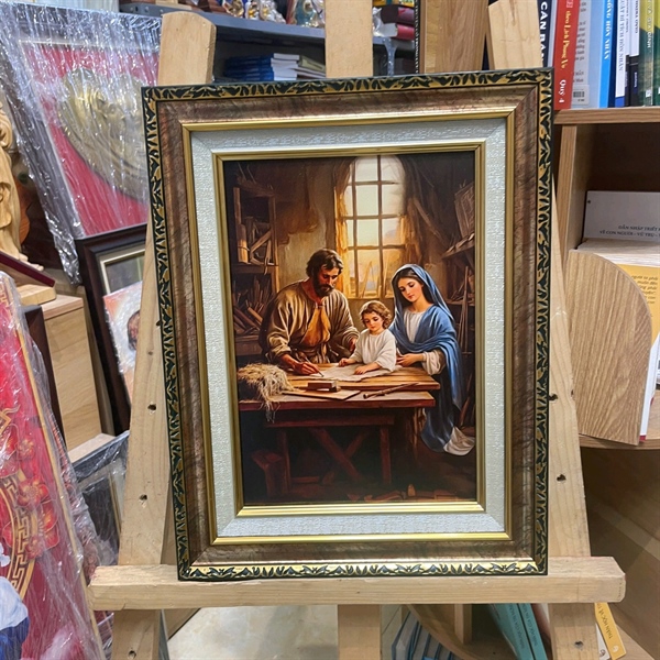 Tranh Gia Đình Thánh Gia 30x40cm