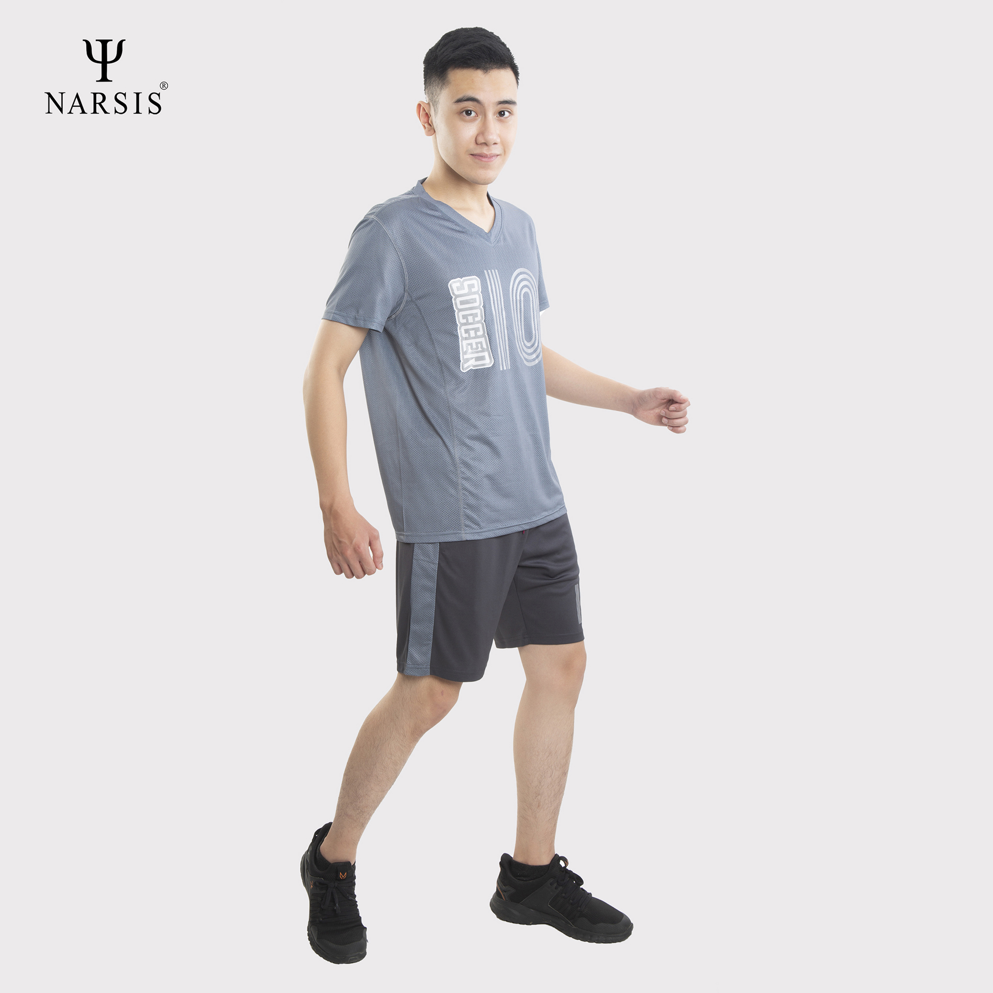 BỘ HÈ NAM E0002 NARSIS CHẤT LIỆU THOÁNG MÁT, DỄ CHỊU, THOẢI MÁI CẢ NGÀY, DỄ VẬN ĐỘNG