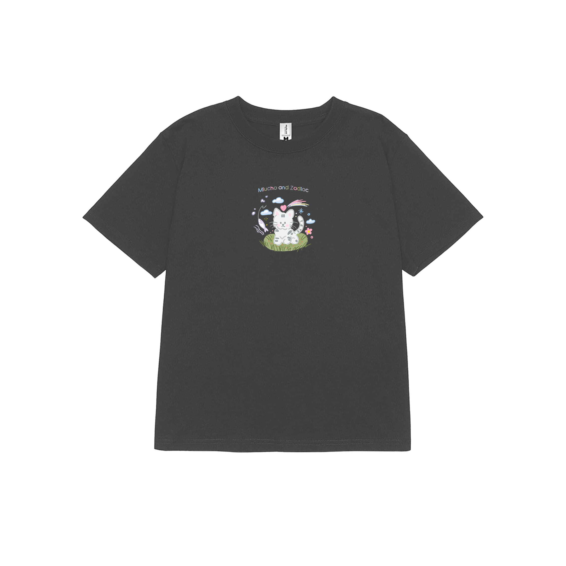 Áo baby tee 12 con giáp tuổi Mão ( tuổi mèo) ABD398 Miucho cotton cổ tròn in graphic_thumbnail_9