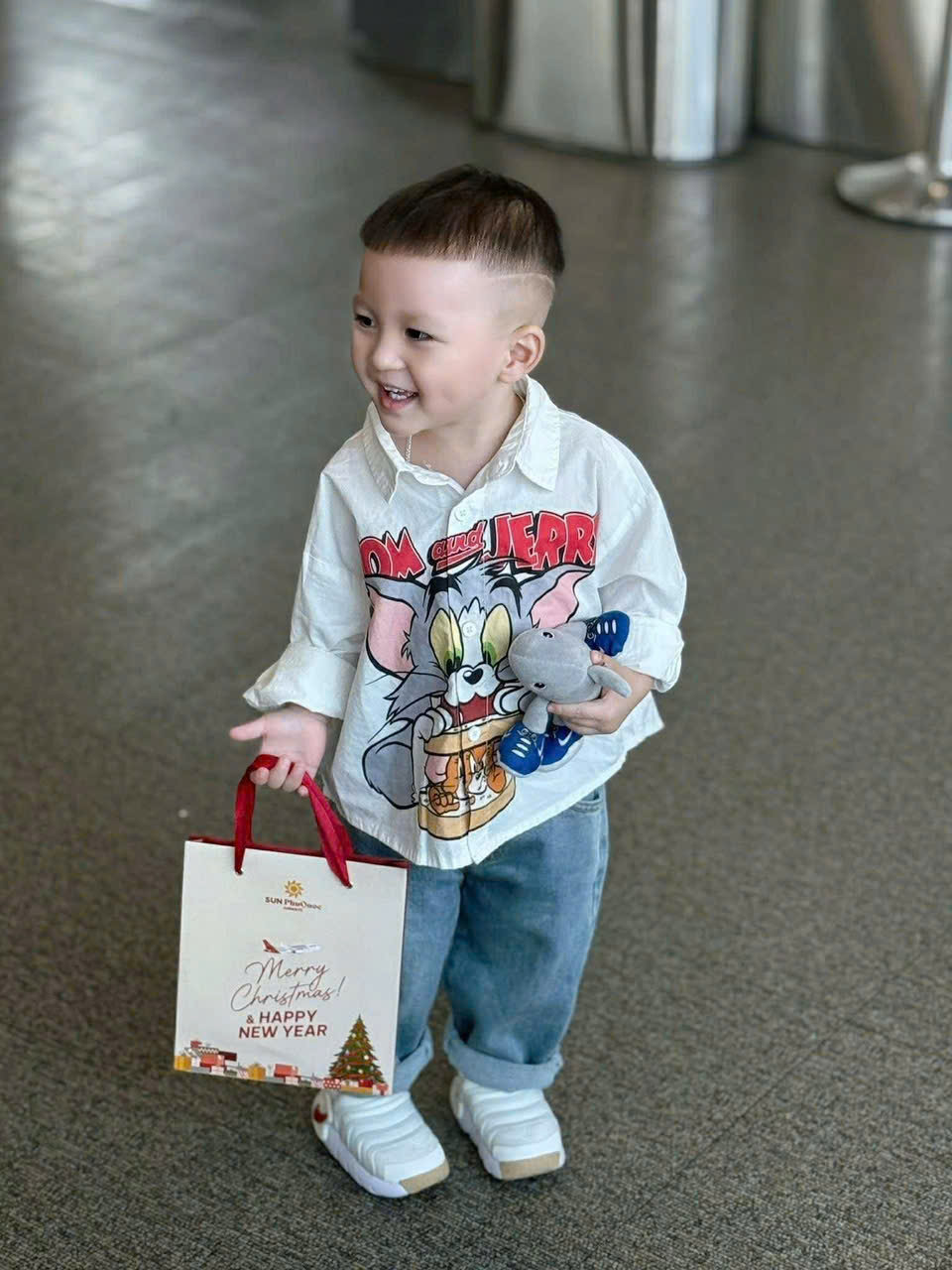 C26 BỘ SƠ MI DÀI TOM AND JERRY MÃ 2 - A108.316