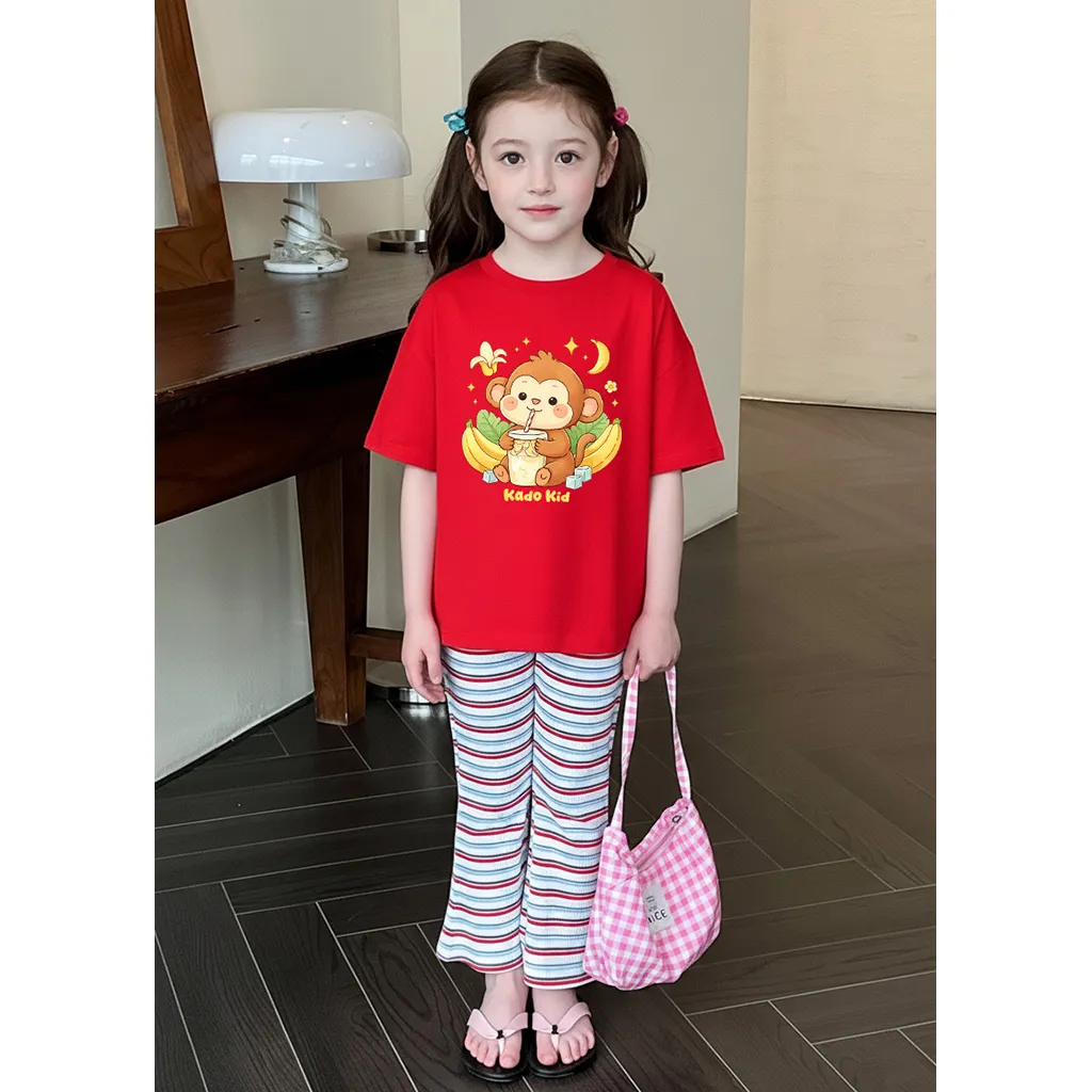 Áo thun bé trai bé gái 12 con giáp tuổi Thân Kado 3162_thumbnail_2