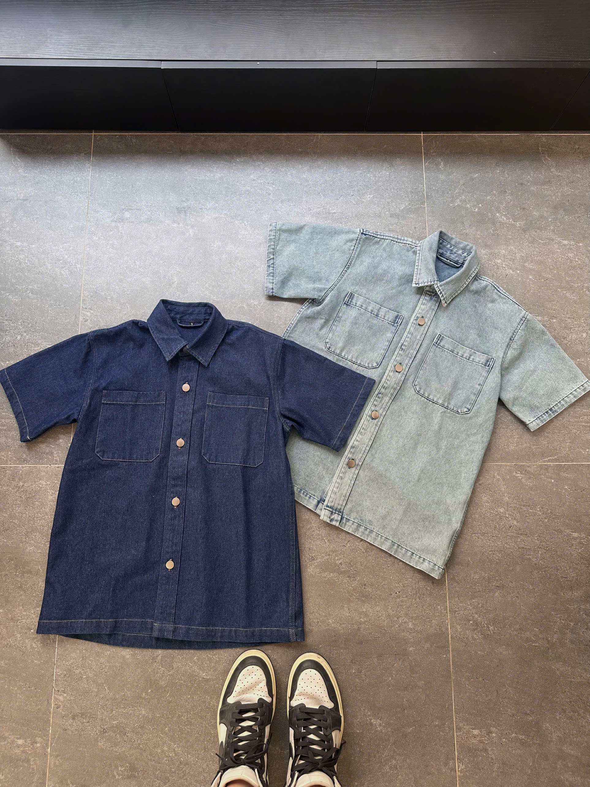 Short Sleeve Denim Shirt_thumbnail_2