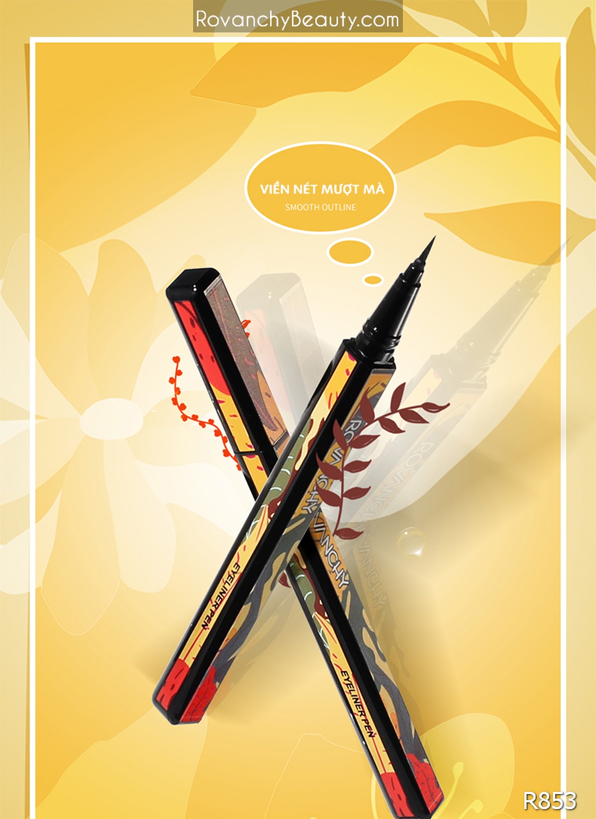 Bút kẻ mắt dạng mịn nhanh khô R853 ROVANCHY_thumbnail_7