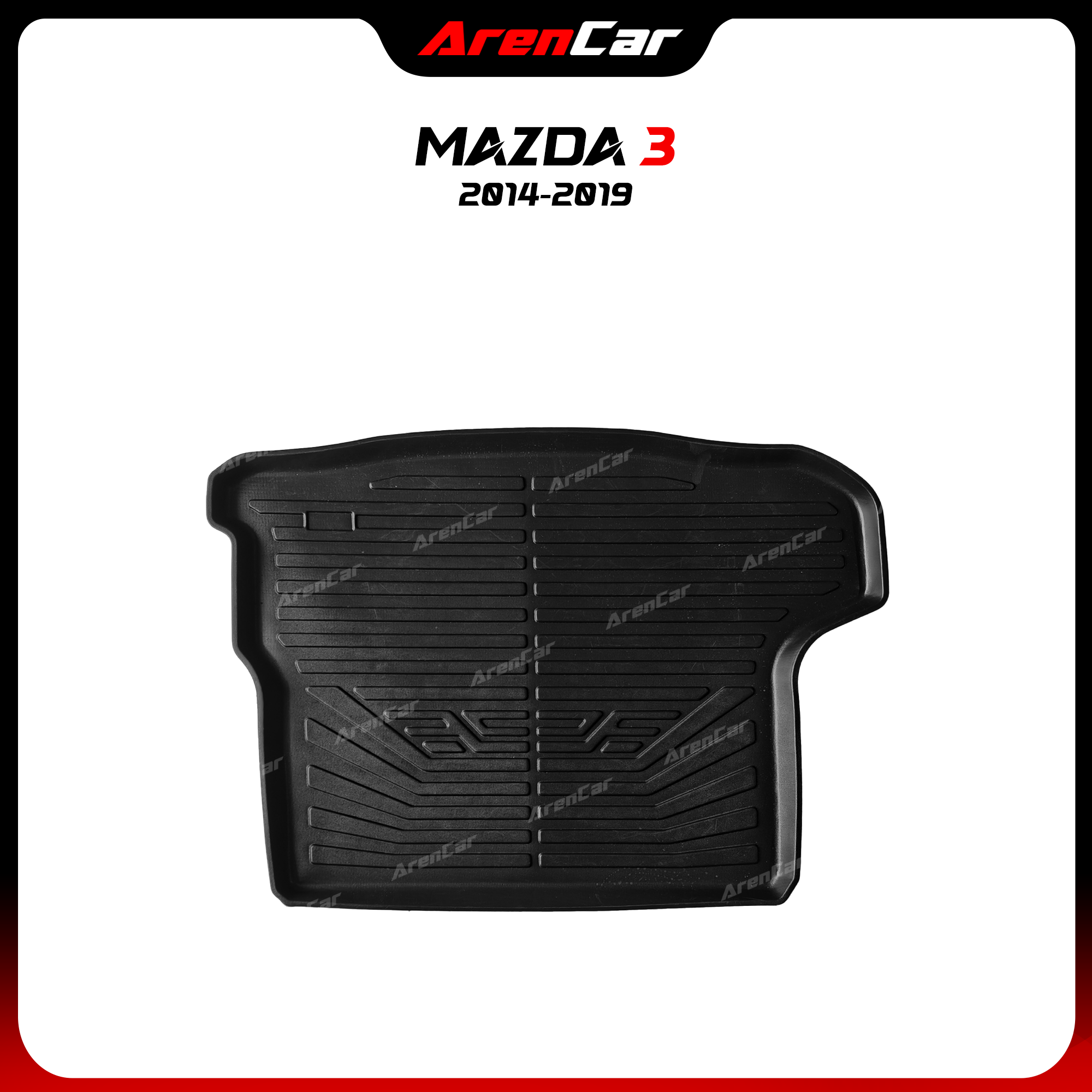 Thảm lót cốp nhựa đúc TPE Mazda 3