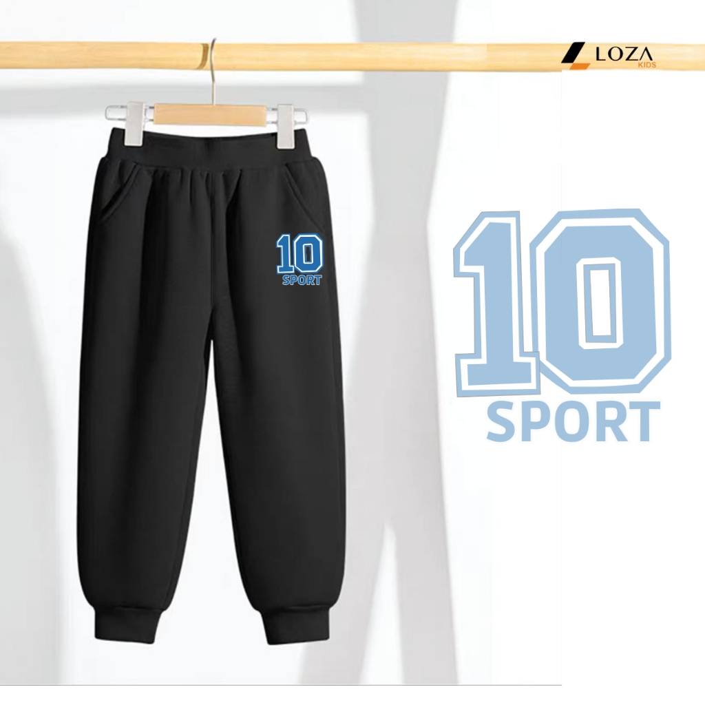 Quần nỉ bé trai, bé gái in hình nhiều mẫu -  Loza Kids QM001_thumbnail_5