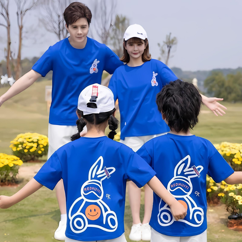 [Form rộng] Áo thun gia đình in hình nhiều mẫu - LOZA G0163