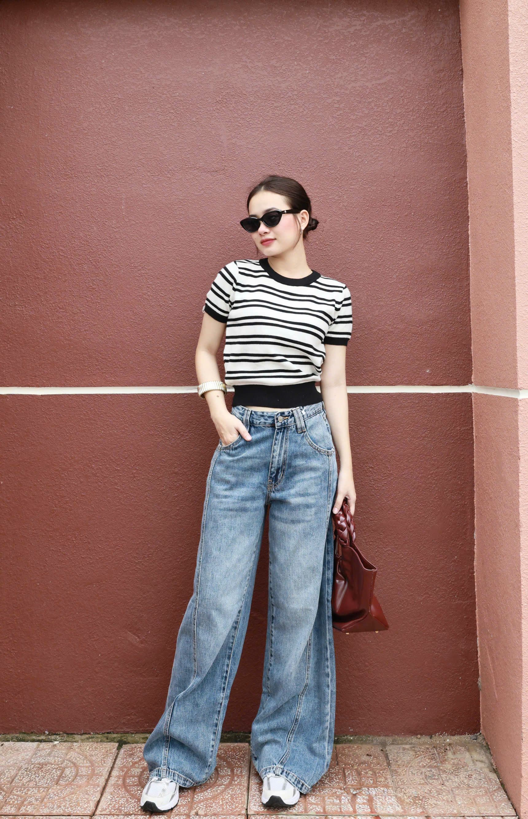 Q280 QUẦN JEAN SUÔNG