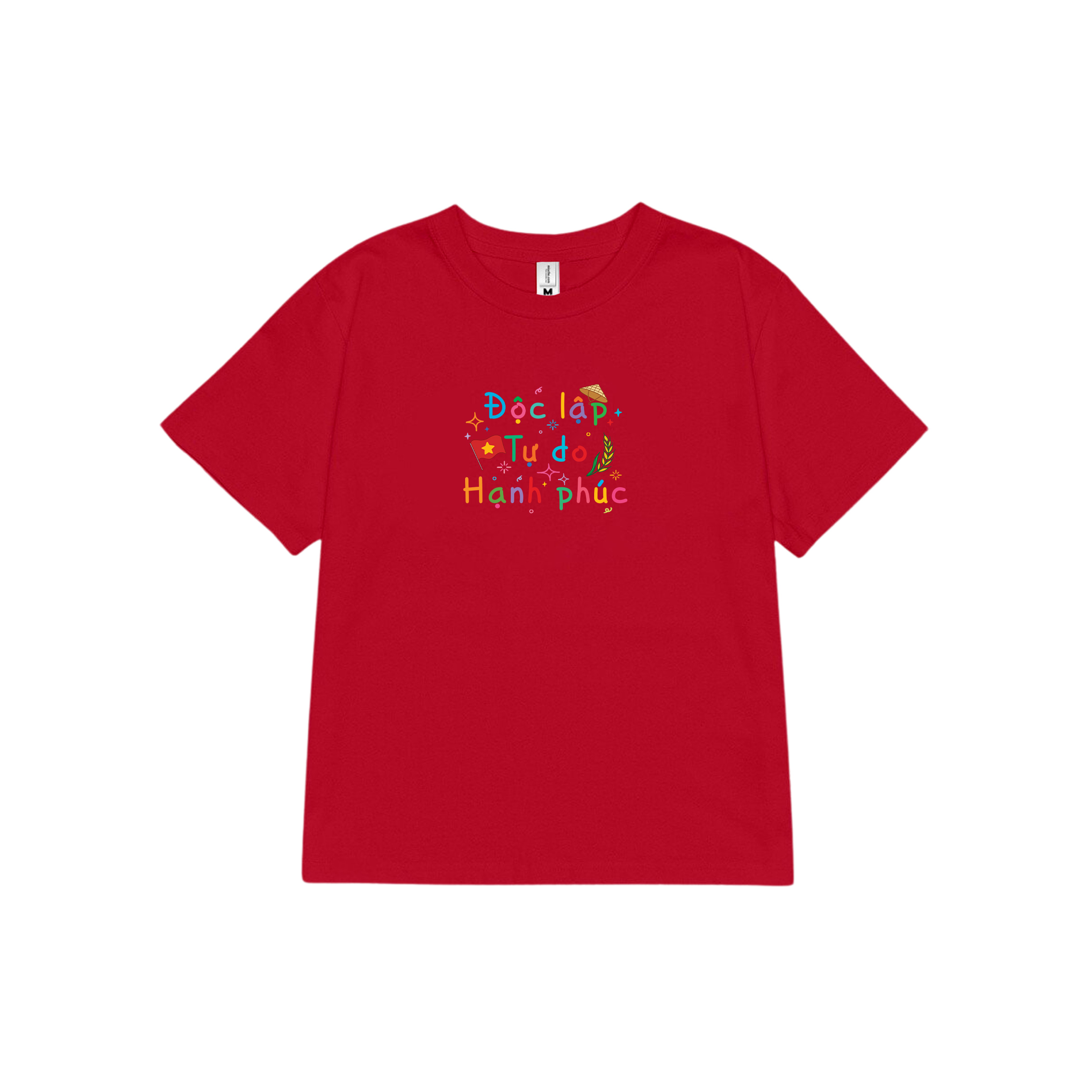 Áo baby tee ôm eo Việt Nam tôi yêu 2121 Miucho cổ tròn vải cotton 4c co giãn thoáng mát in mix_thumbnail_11