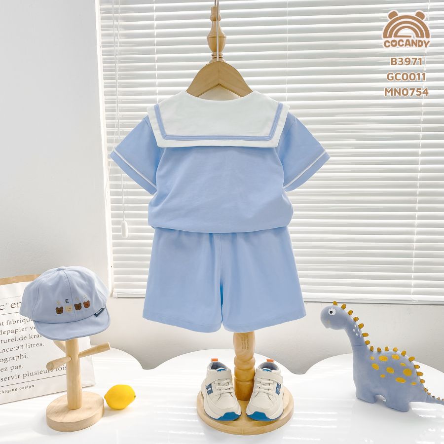 Bộ cộc thuỷ thủ XANH DƯƠNG phối viền_thumbnail_3