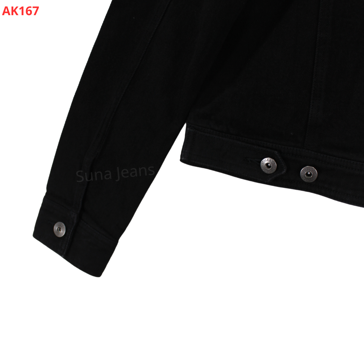 AK167 ÁO KHOÁC JEANS ĐEN_thumbnail_5