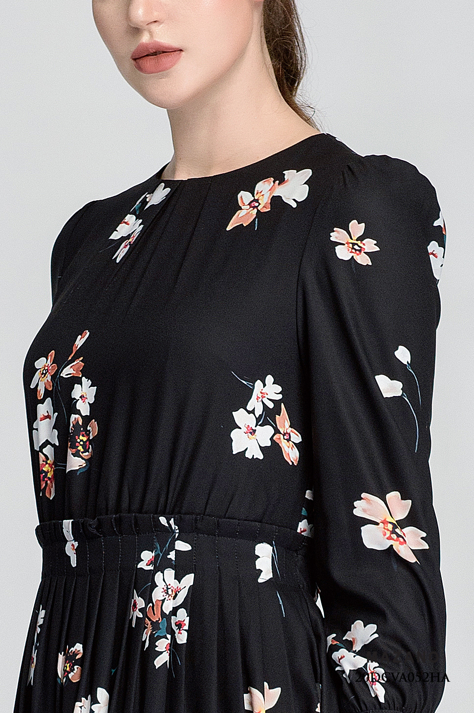 Đầm đen bùng eo Xếp bèo ly eo_thumbnail_5