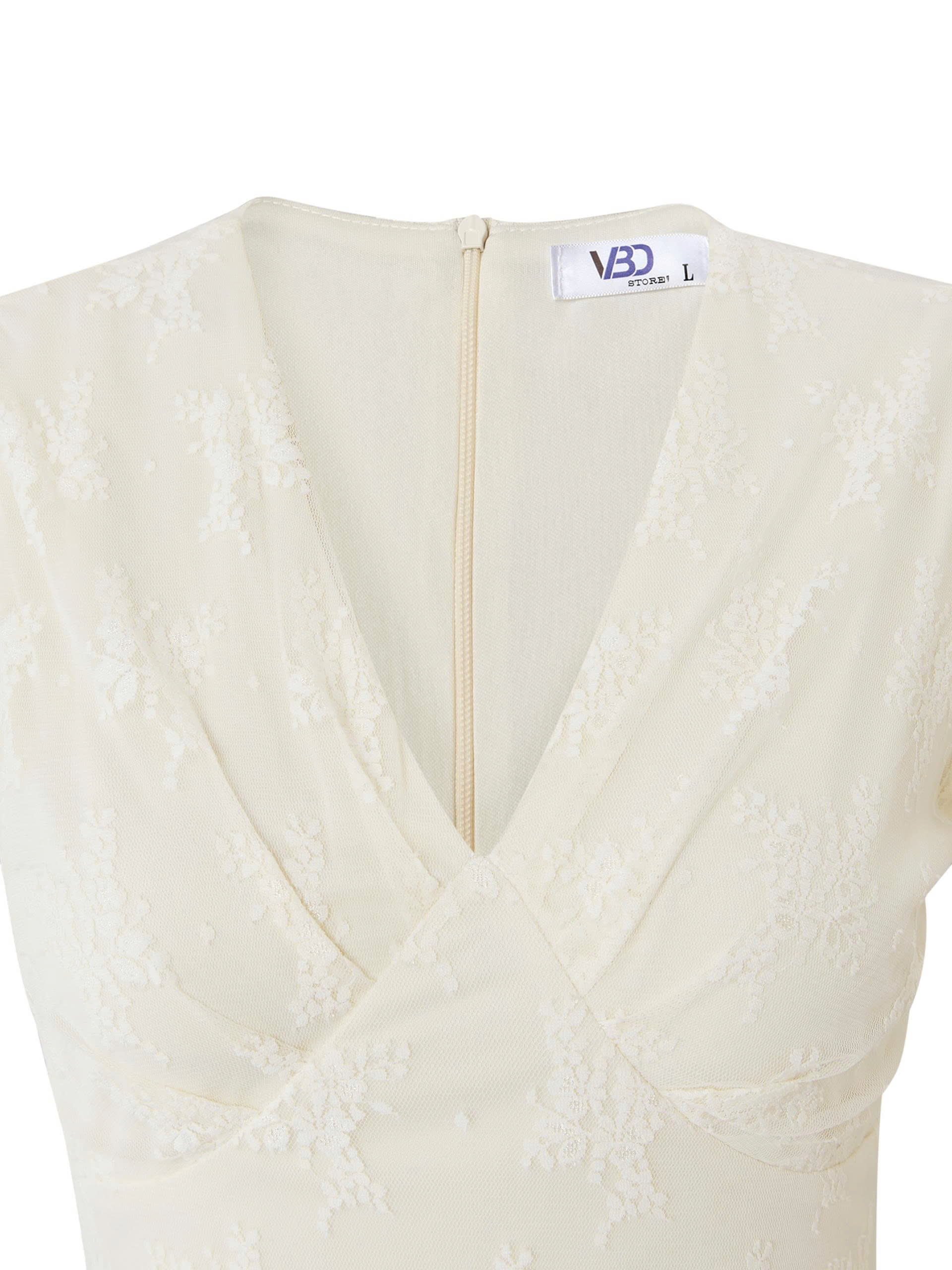 Đầm ren hoa nhún kiểu tầng bigsize DA172 dành cho nàng béo mập từ 55-95kg_thumbnail_11