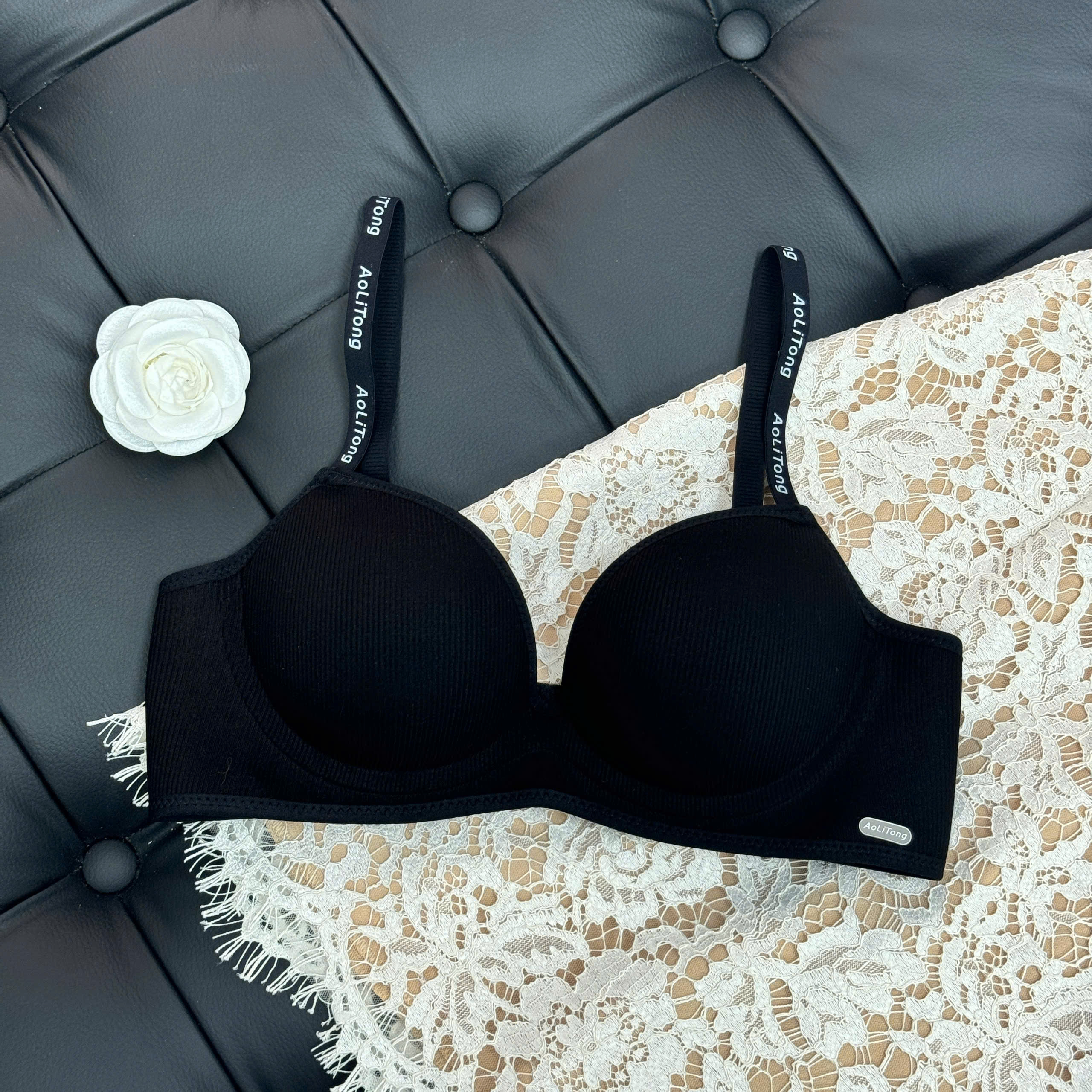 [Mã B60] Lót Nữ Su Cotton Mút 1cm Mềm Mại Thoáng Mát Vòng 1 Vikam_thumbnail_9