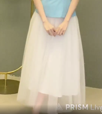 Chân Váy Xòe Phối Lưới Trơn