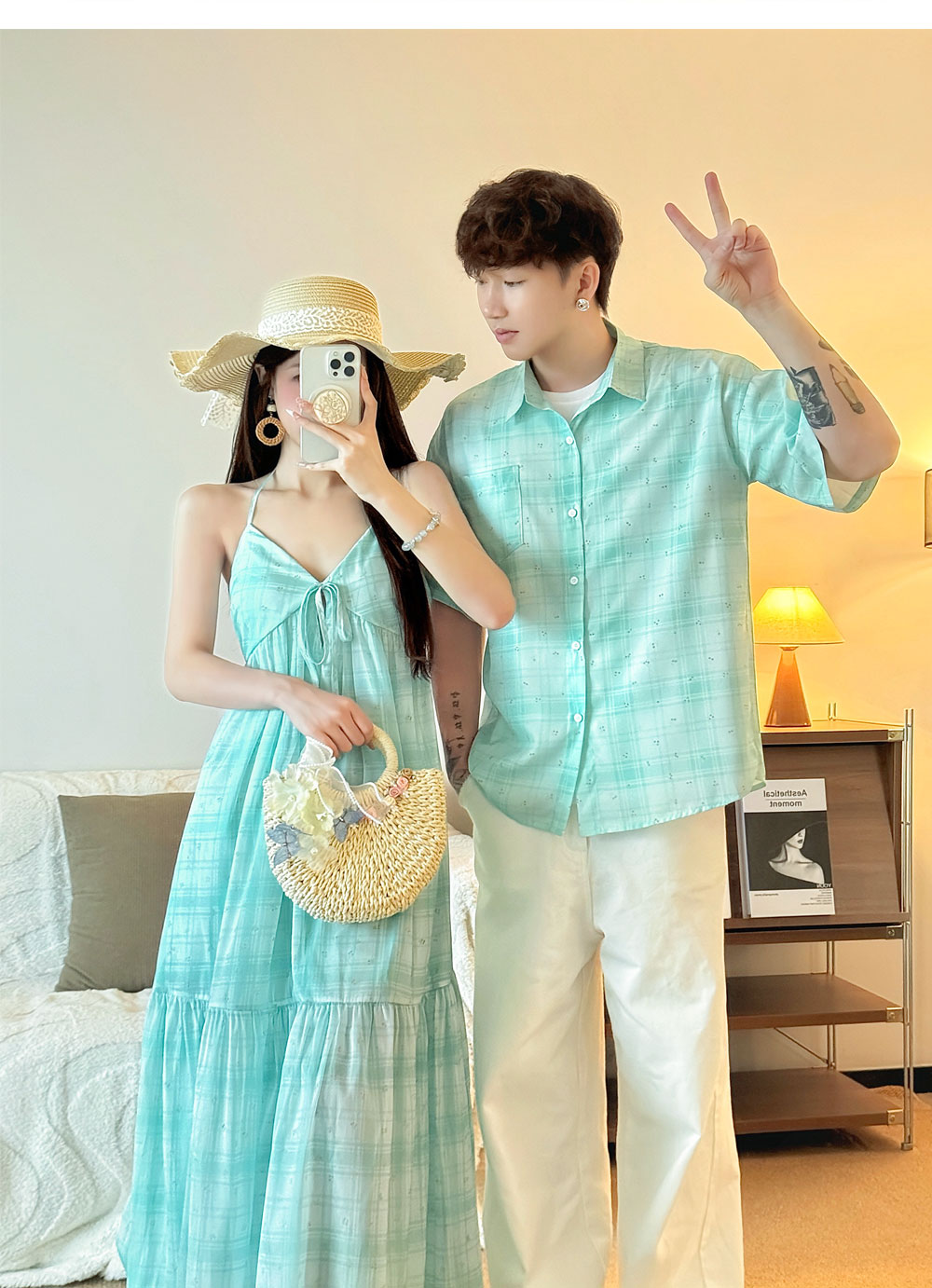 Couple Mint Breeze – Set Đồ Đôi Hè Mát Lành_thumbnail_5