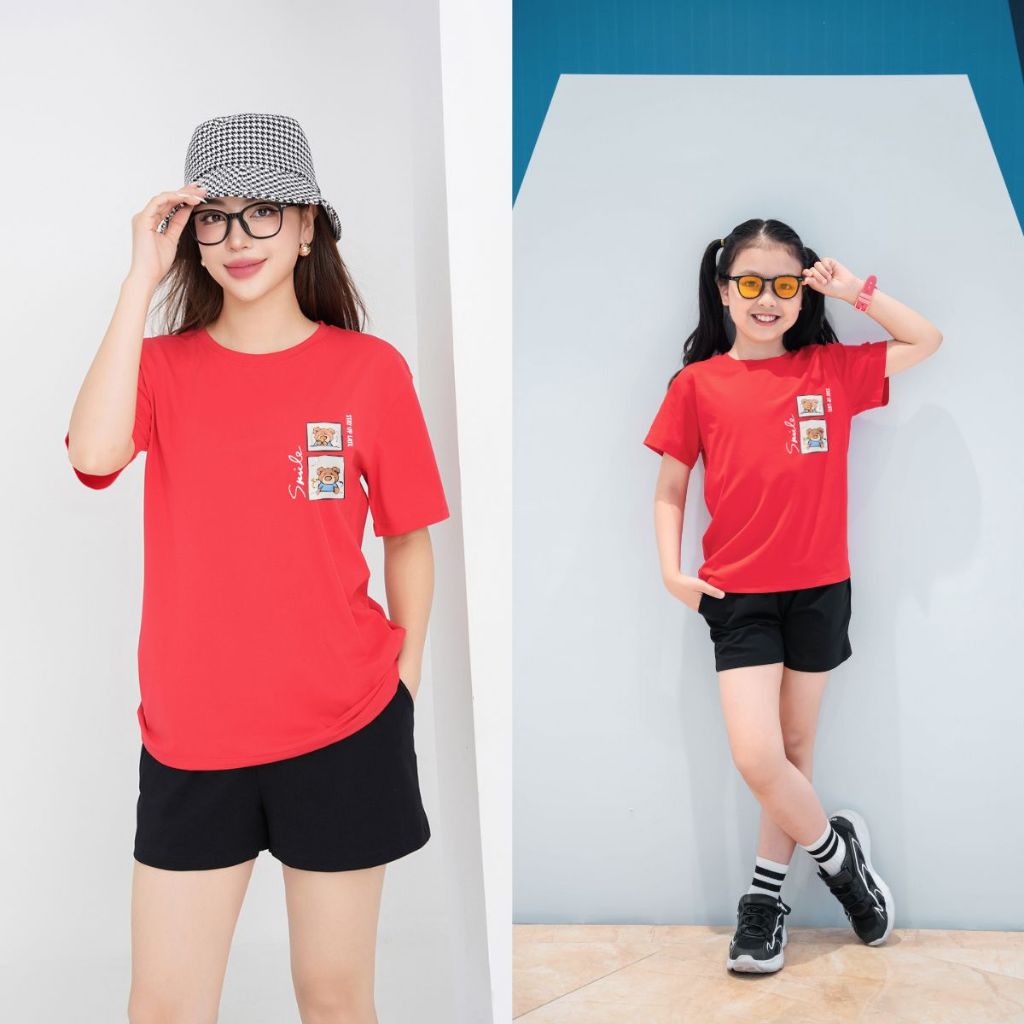 Set đồ đôi mẹ và bé in hình nhiều mẫu - Loza G0164_thumbnail_3