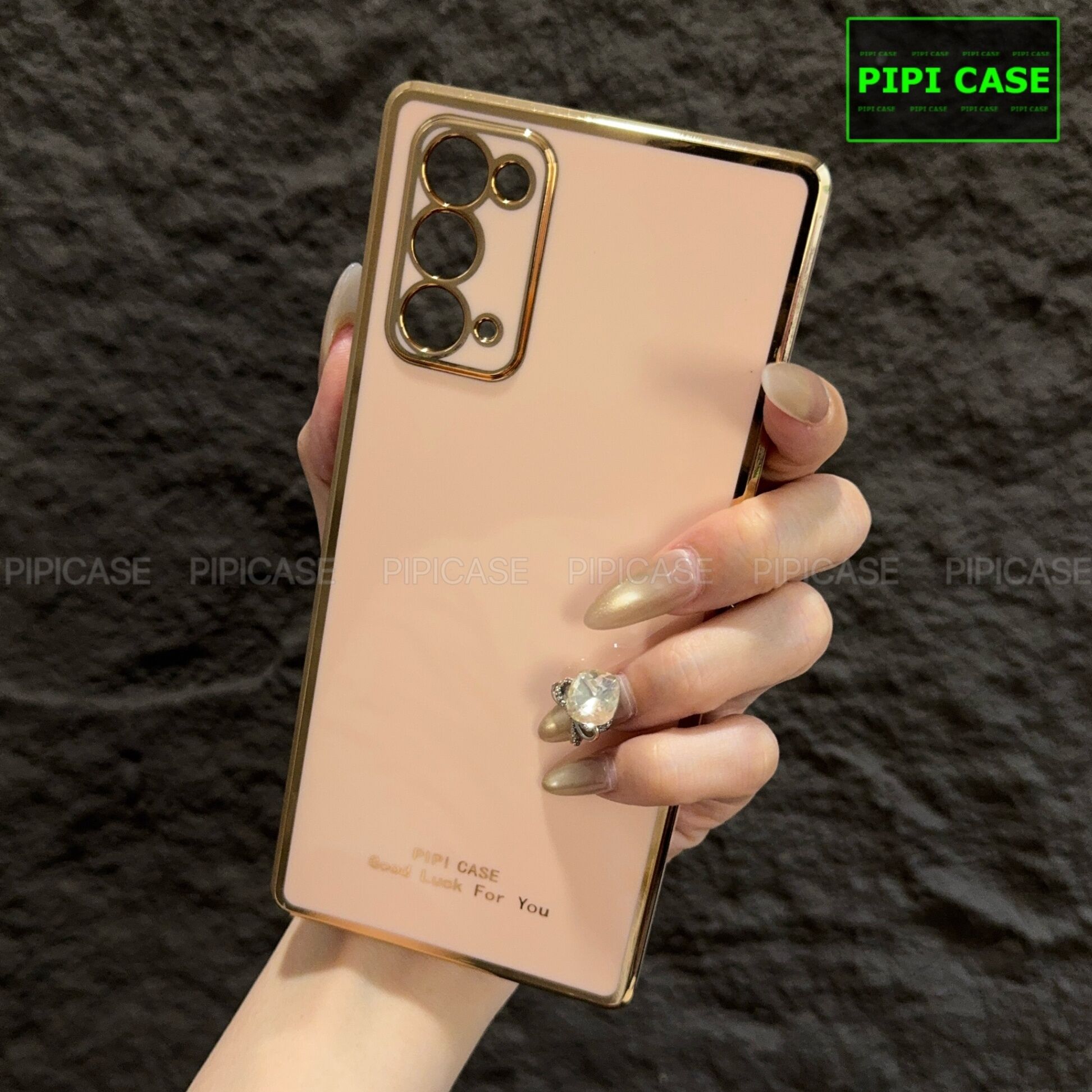 Ốp Lưng Samsung Note 20 5G - Royal - Vàng Hồng