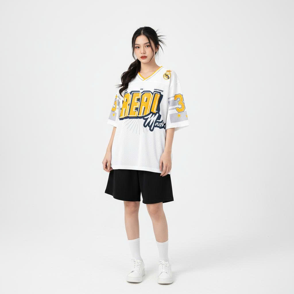 Áo Jersey Strivend CLB Real trắng_thumbnail_11