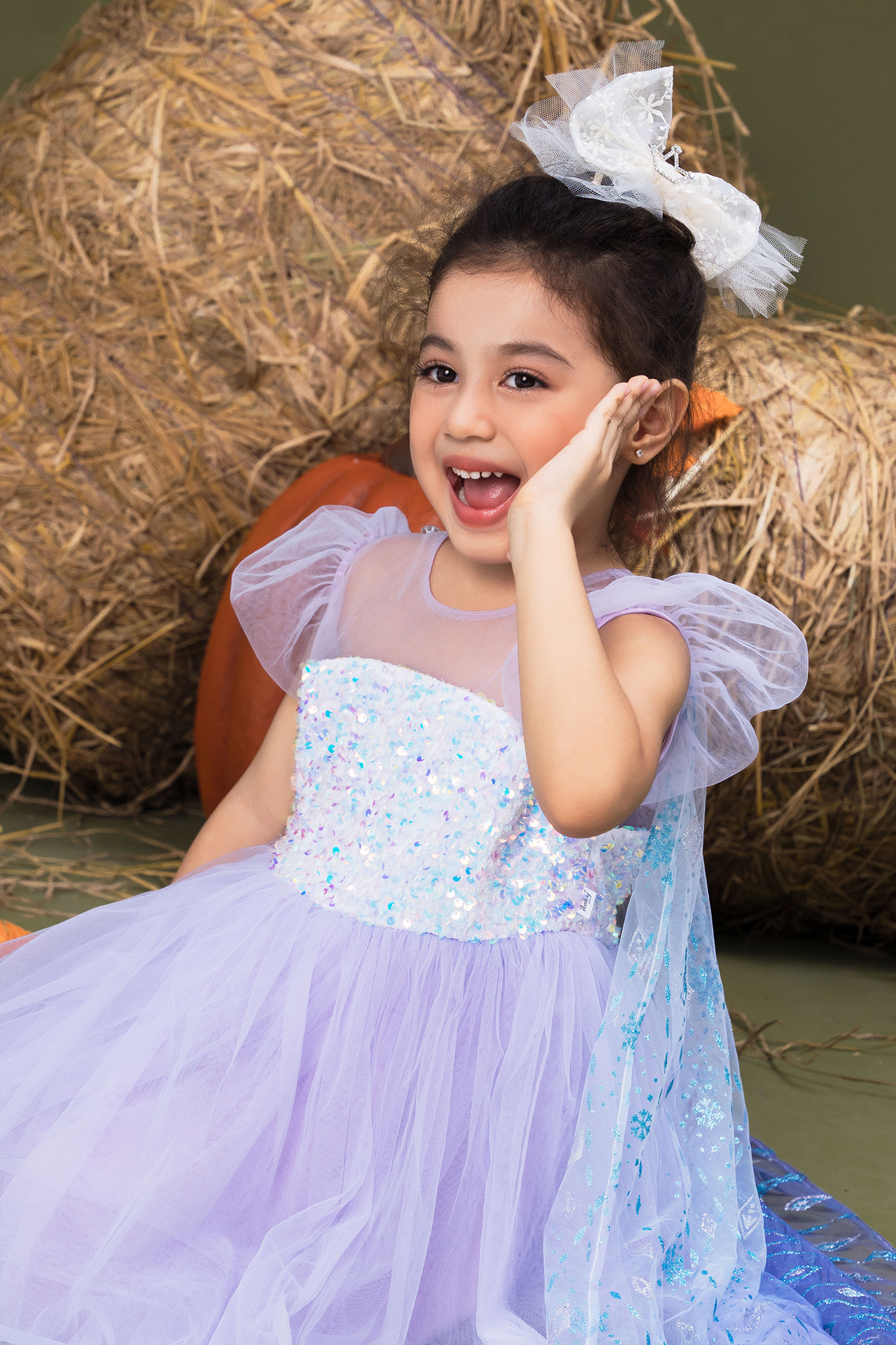 Váy hoá trang Elsa kèm áo choàng_thumbnail_3