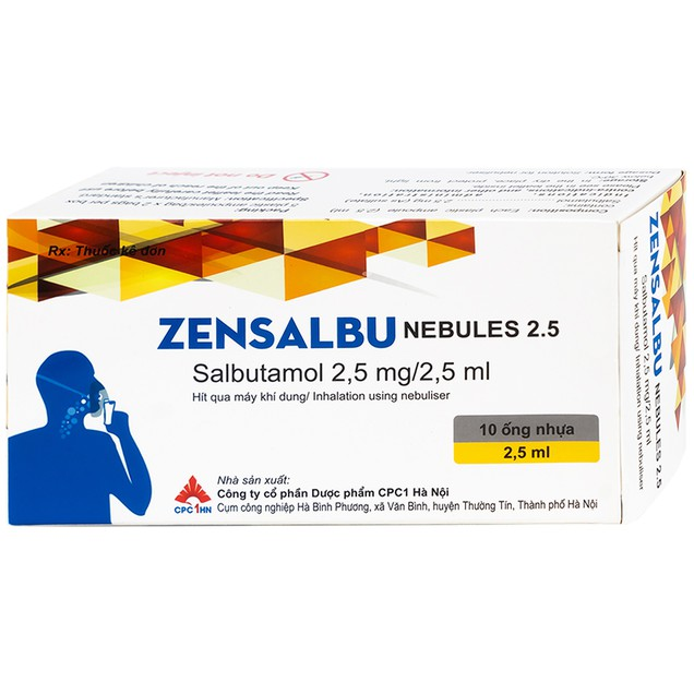 Thuốc Zensalbu 2.5mg