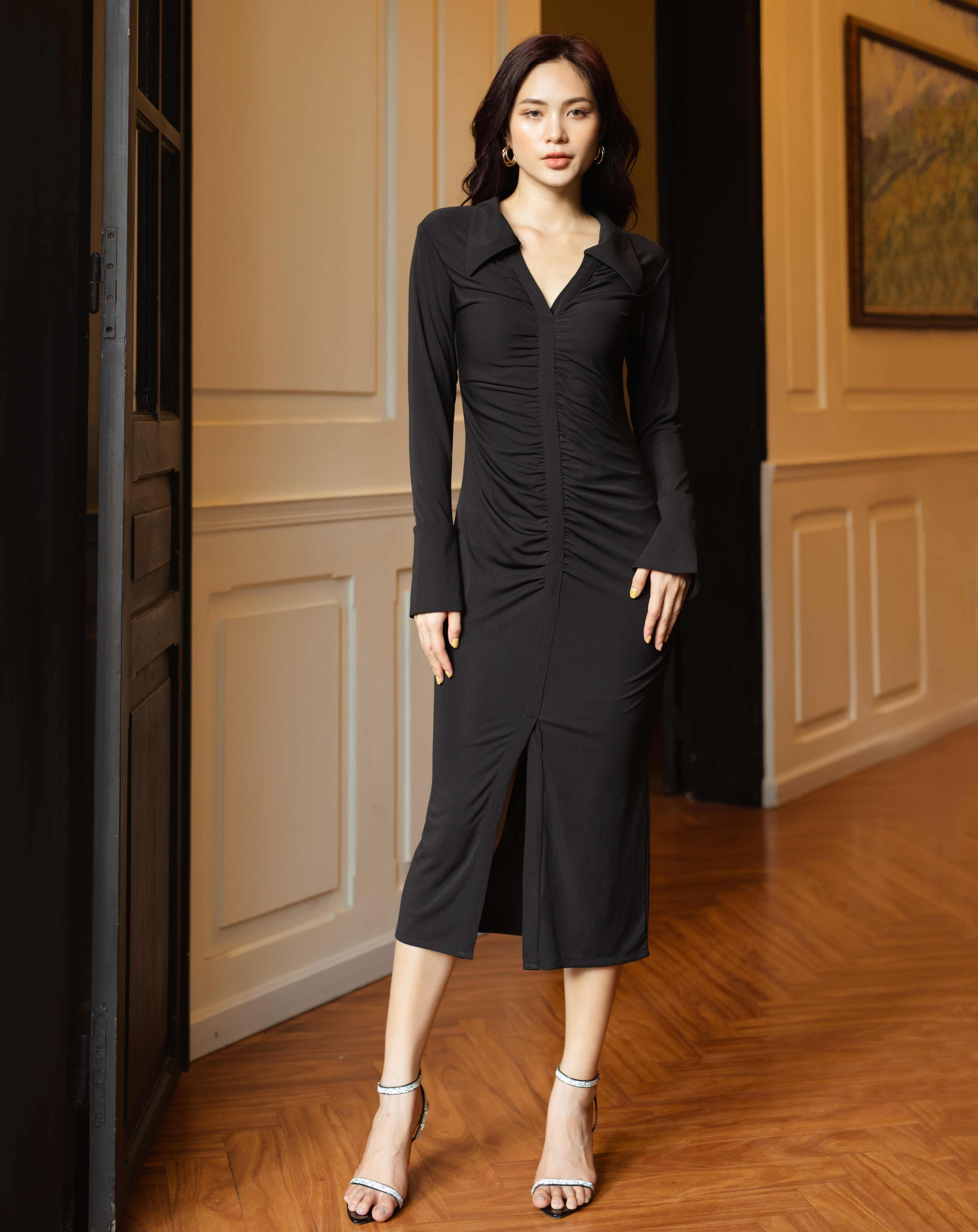 Đầm body thiết kế dáng maxi_thumbnail_1