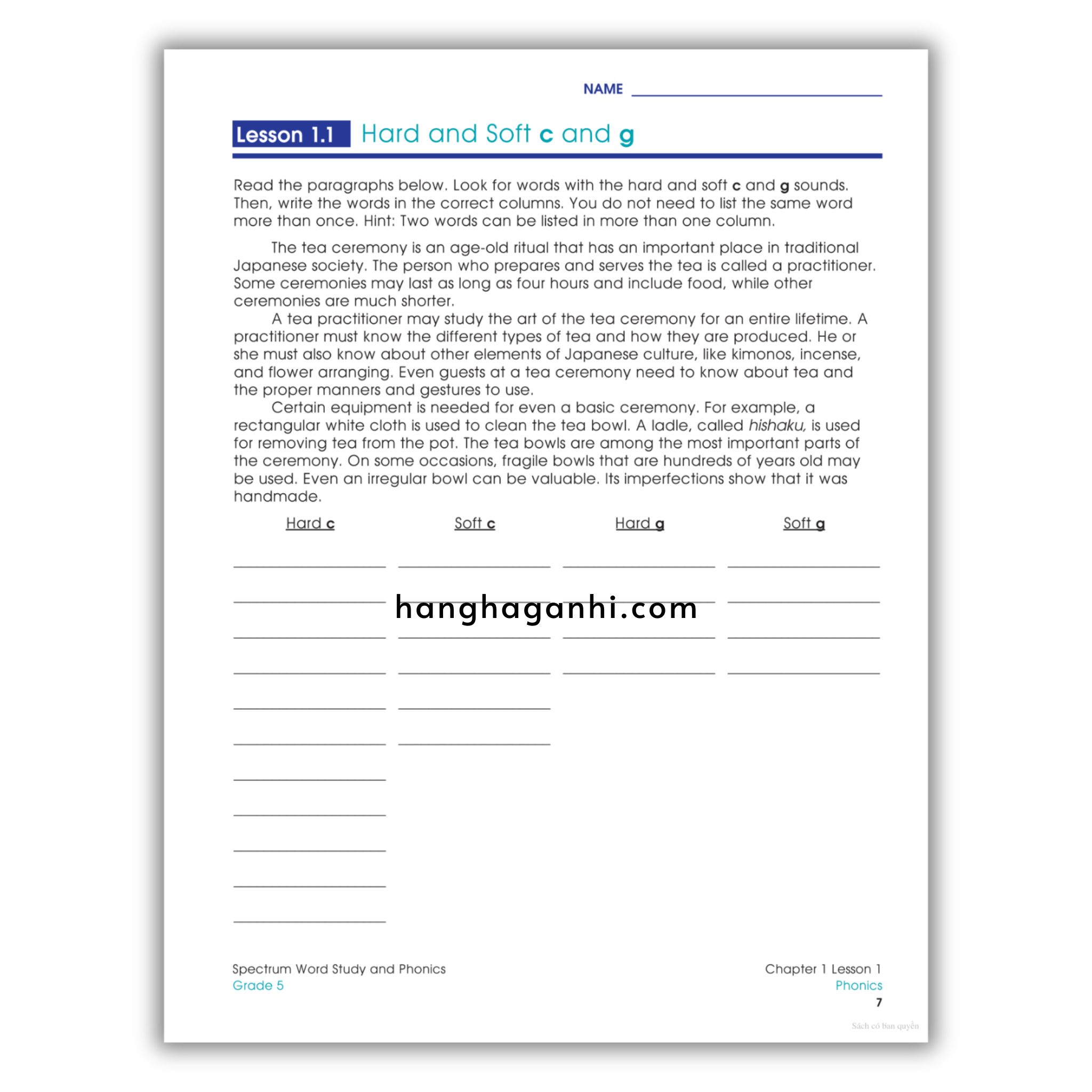 Sách Spectrum Word Study and Phonics Workbook Grade 5_thumbnail_10