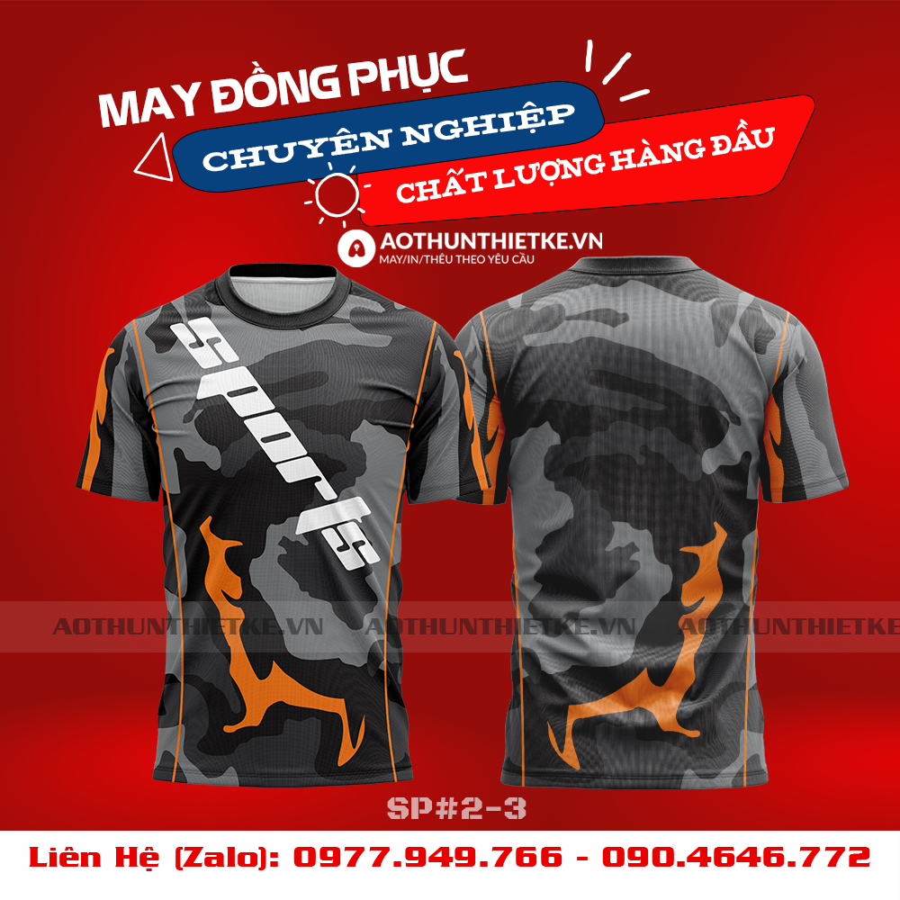 Mẫu Áo Thể Thao Thiết Kế - SP97