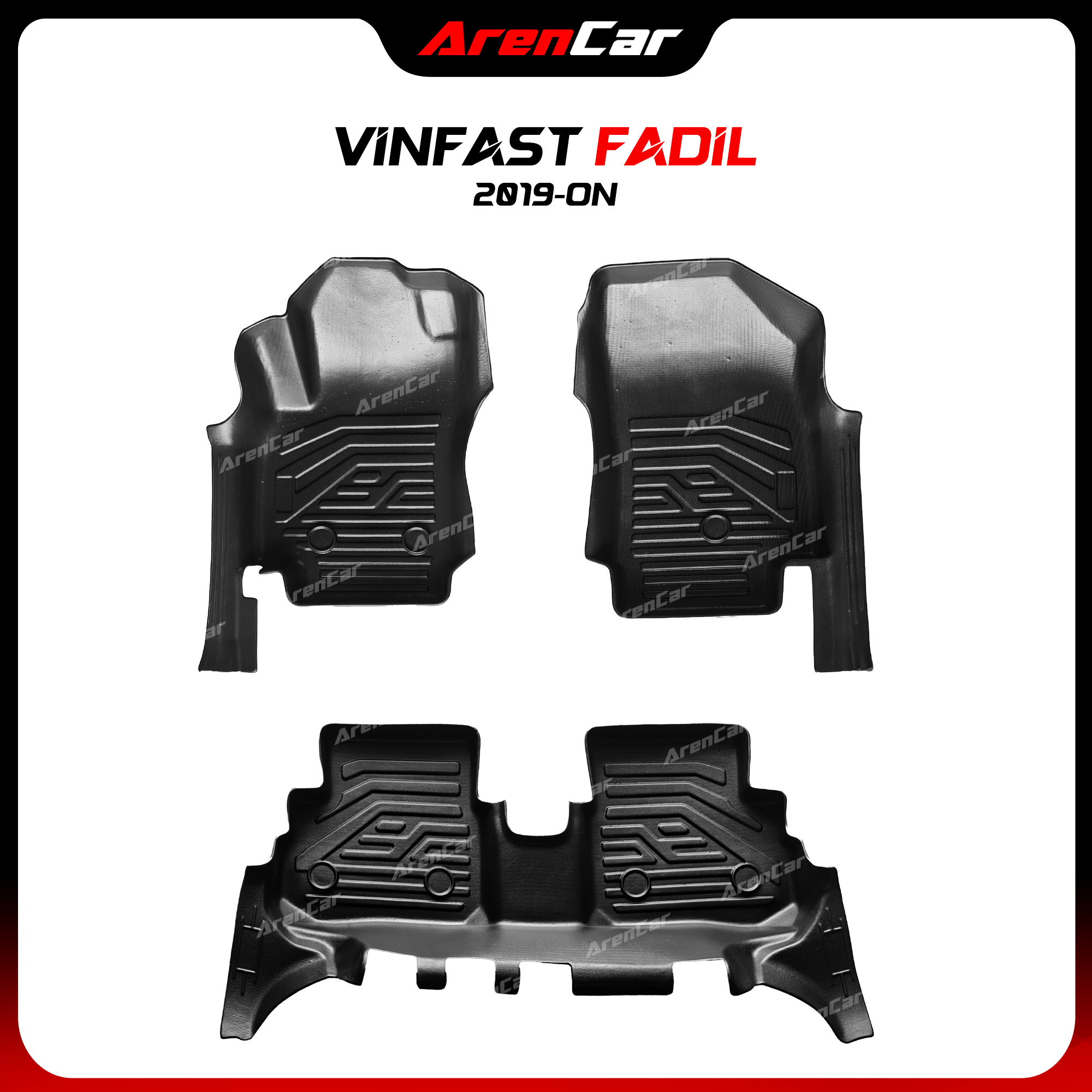 Thảm Lót Sàn Ô Tô Nhựa Đúc TPE Vinfast Fadil