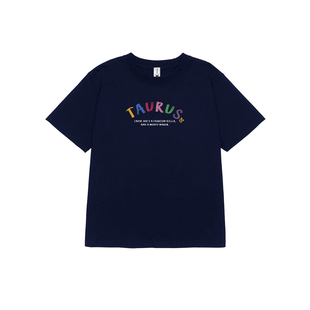 Áo baby tee ABD357 cung hoàng đạo Kim Ngưu TAURUS Miucho cotton cổ tròn in typography_thumbnail_6
