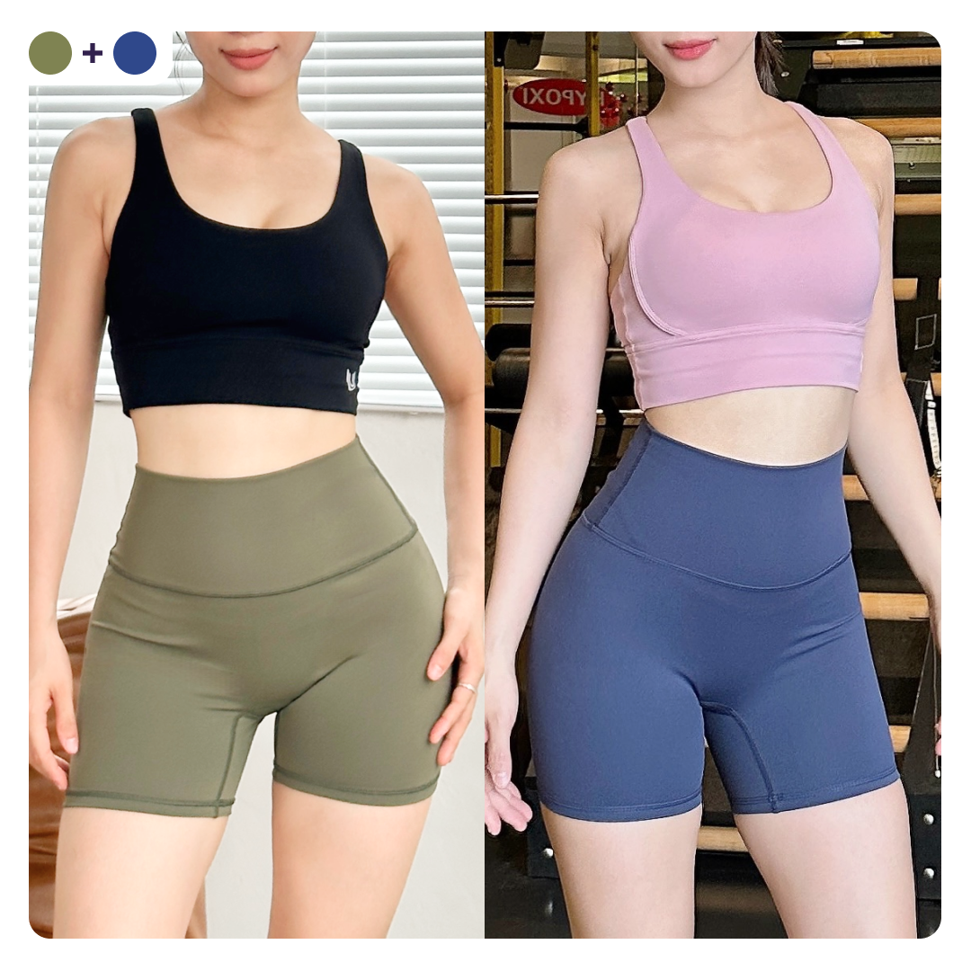 Combo quần Essential Rider màu xanh navy và xanh rêu_thumbnail_0