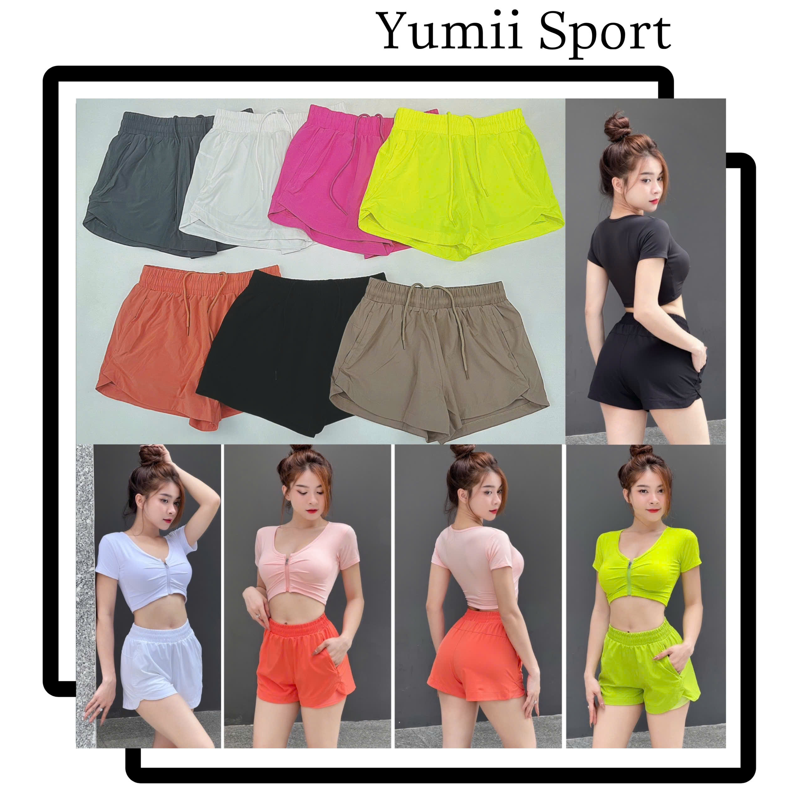 Quần Đùi Thể Thao Dáng Boxer Phối Túi 2Bên Tiện Lợi_thumbnail_20