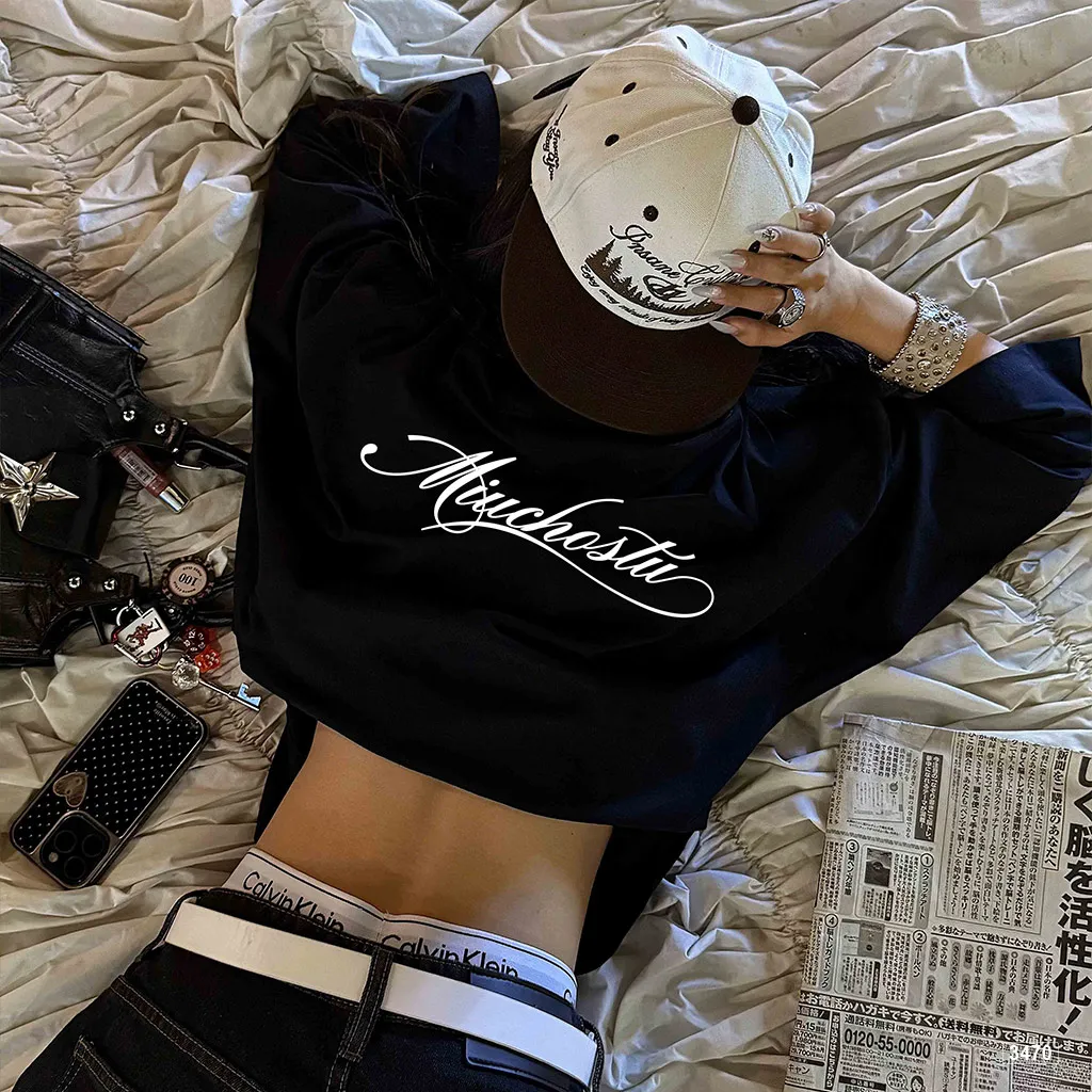 Áo thun boxy tay dài cá tình hot trend Miucho 3470_thumbnail_5